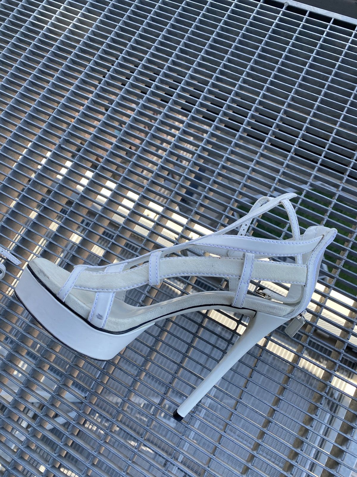 Gucci Gucci Leather Heel Sandals Size US 9 / IT 39 - 5 Thumbnail