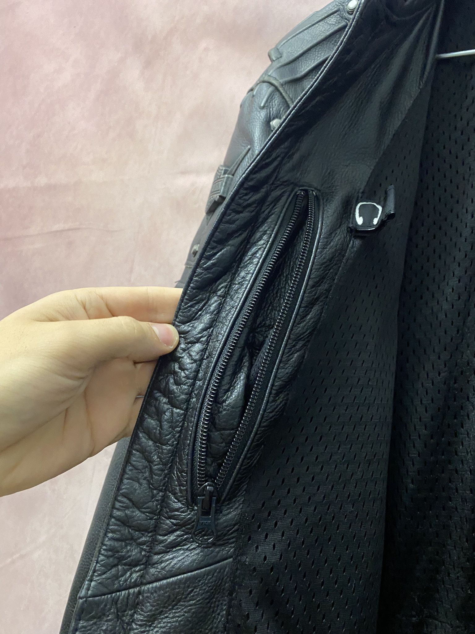 Harley Davidson × Leather × Vintage Harley Davidson Leather Biker Jacket Motorcycle Full Zip Size US L / EU 52-54 / 3 - 13 Thumbnail