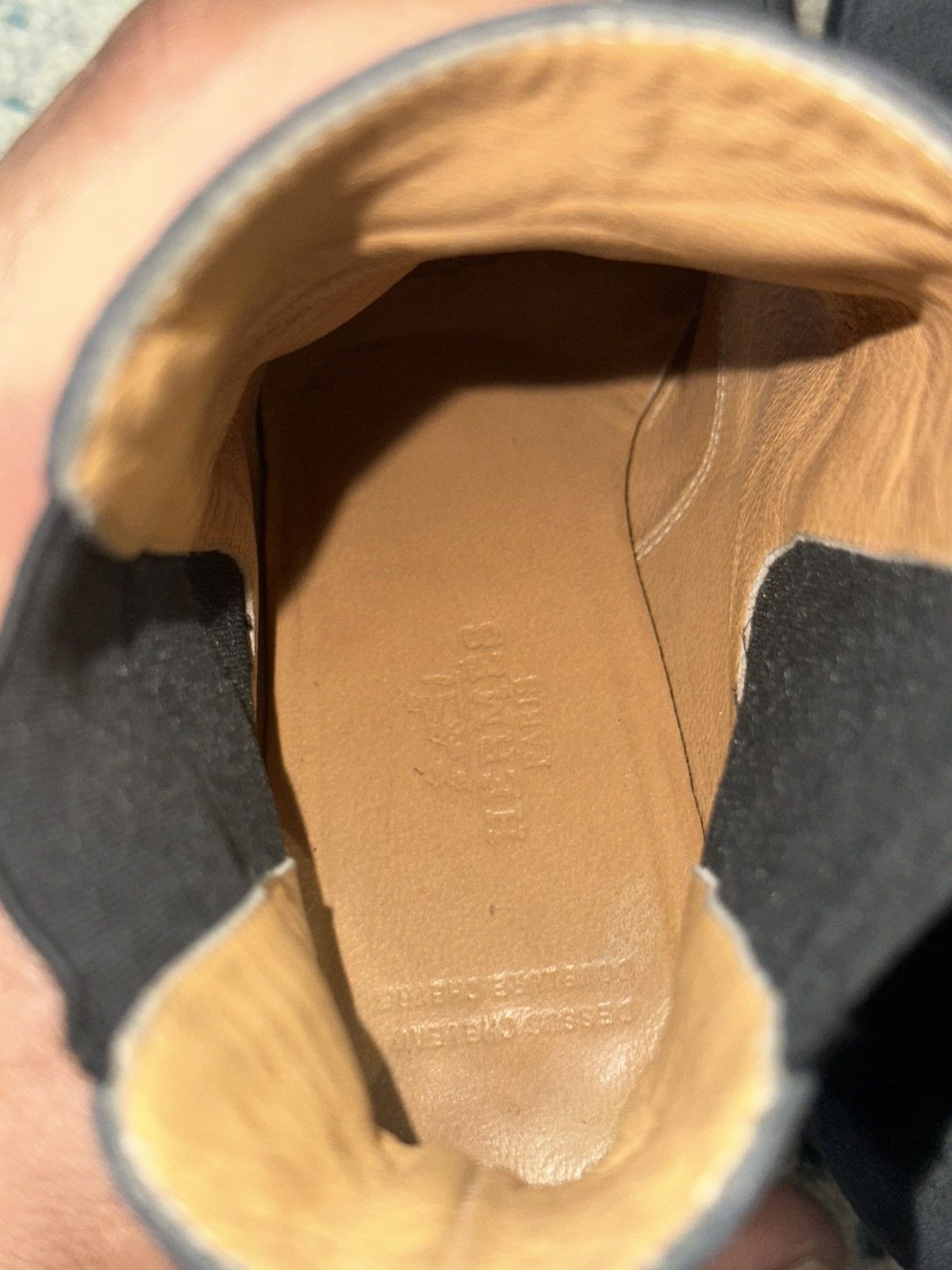 Hermes Hermes Leather Suede Ankle Boots Womens Size 36.5 Authentic Size US 6.5 / IT 36.5 - 10 Thumbnail