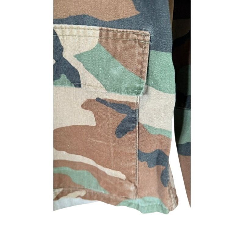 Other US Military Woodland Camo Field Jacket Shirt Medium 1980s Size US M / EU 48-50 / 2 - 4 Thumbnail