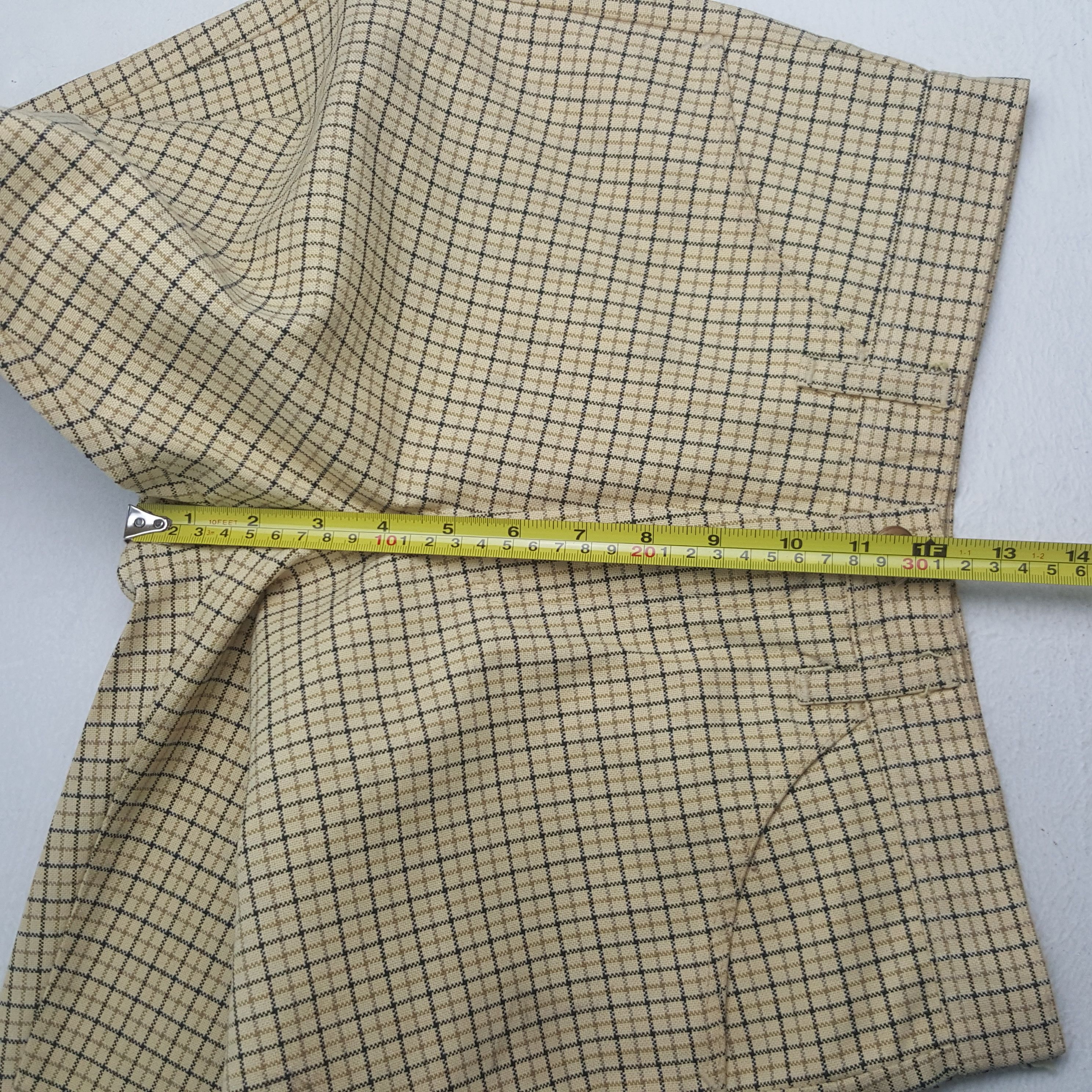 Farah Vintage Farah American Style Plaid Pants RR16 Size US 29 - 10 Thumbnail