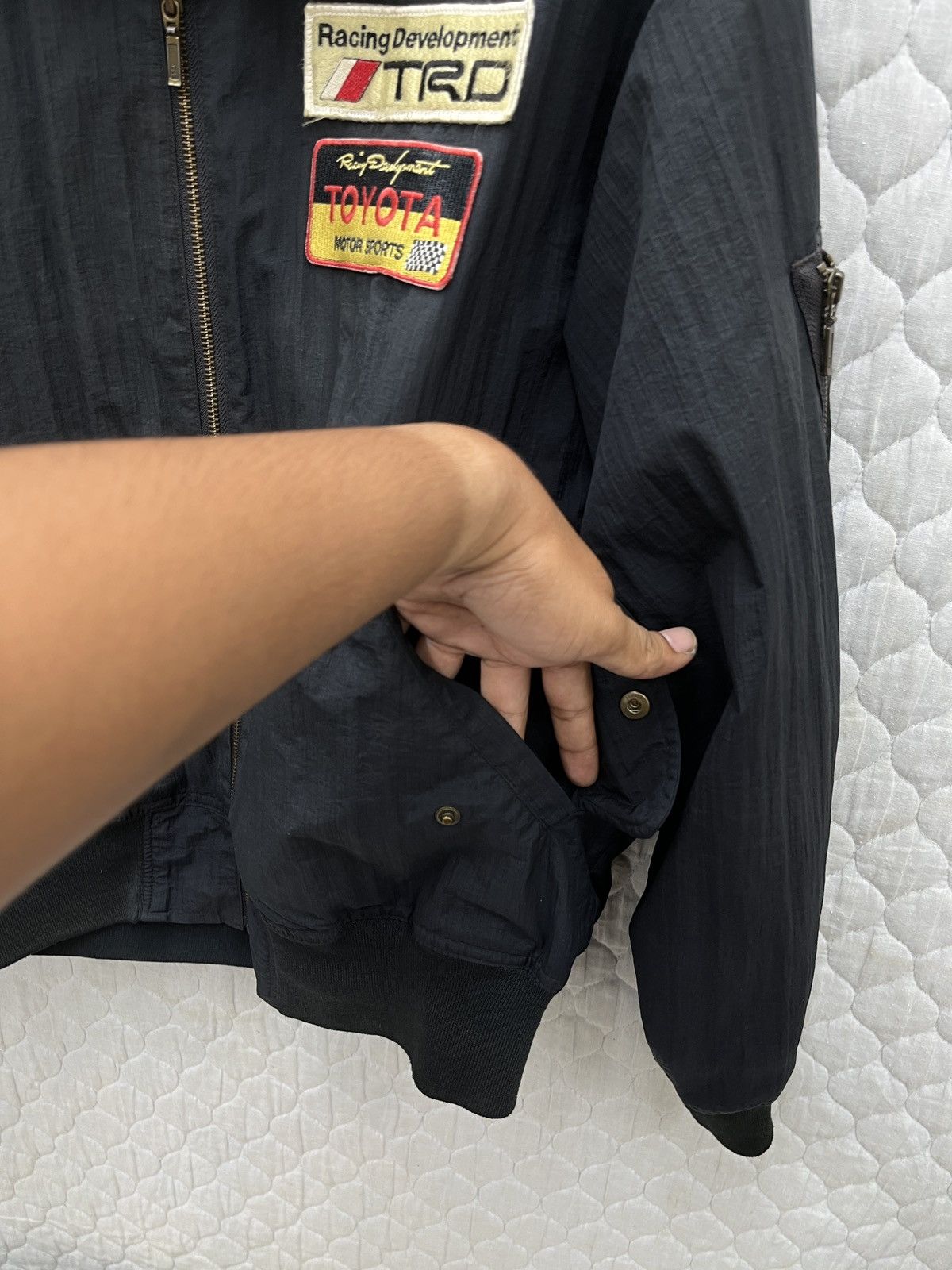 Sports Specialties 🔥🔥🔥STEALS TOYOTA TRD MOTOR SPORTS RACING BOMBER LIGHT JACKET Size US M / EU 48-50 / 2 - 16 Thumbnail