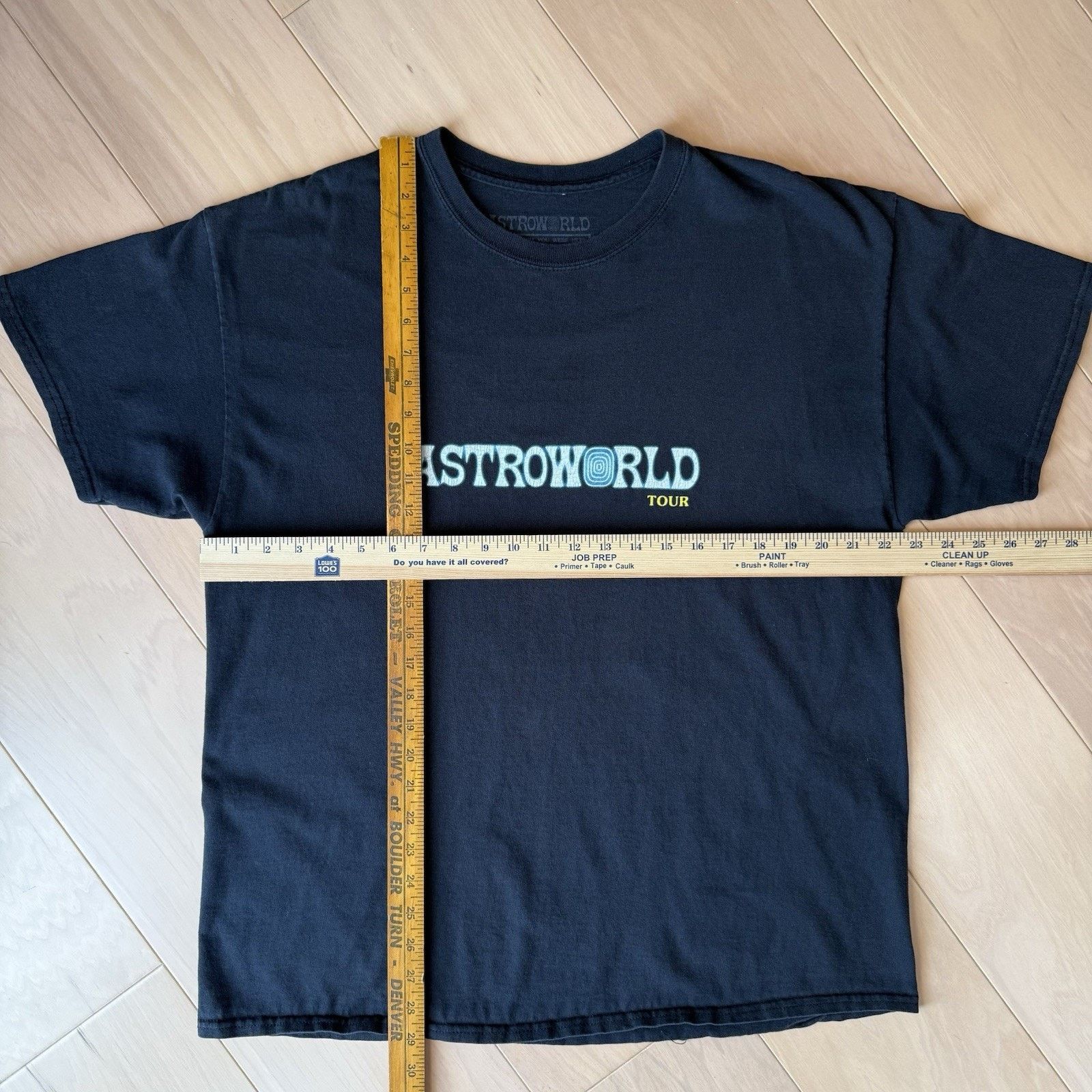 Other Travis Scott Astroworld Shirt Large Black Houston Streetwear Size US L / EU 52-54 / 3 - 3 Thumbnail