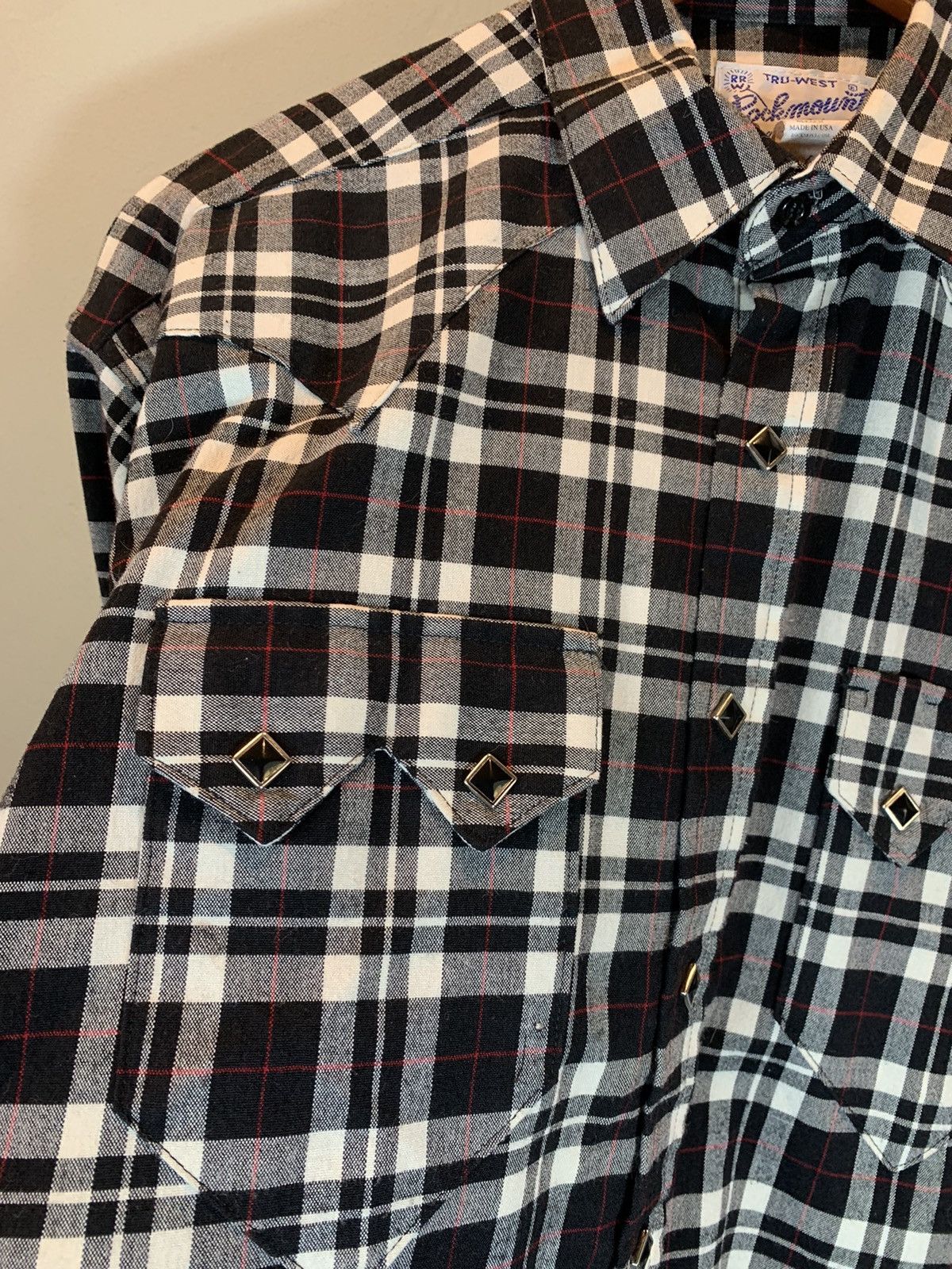 Rockmount Ranch Wear × Vintage RARE Vintage Rockmount Ranch Wear Western Plaid Button Shirt Size US S / EU 44-46 / 1 - 4 Thumbnail