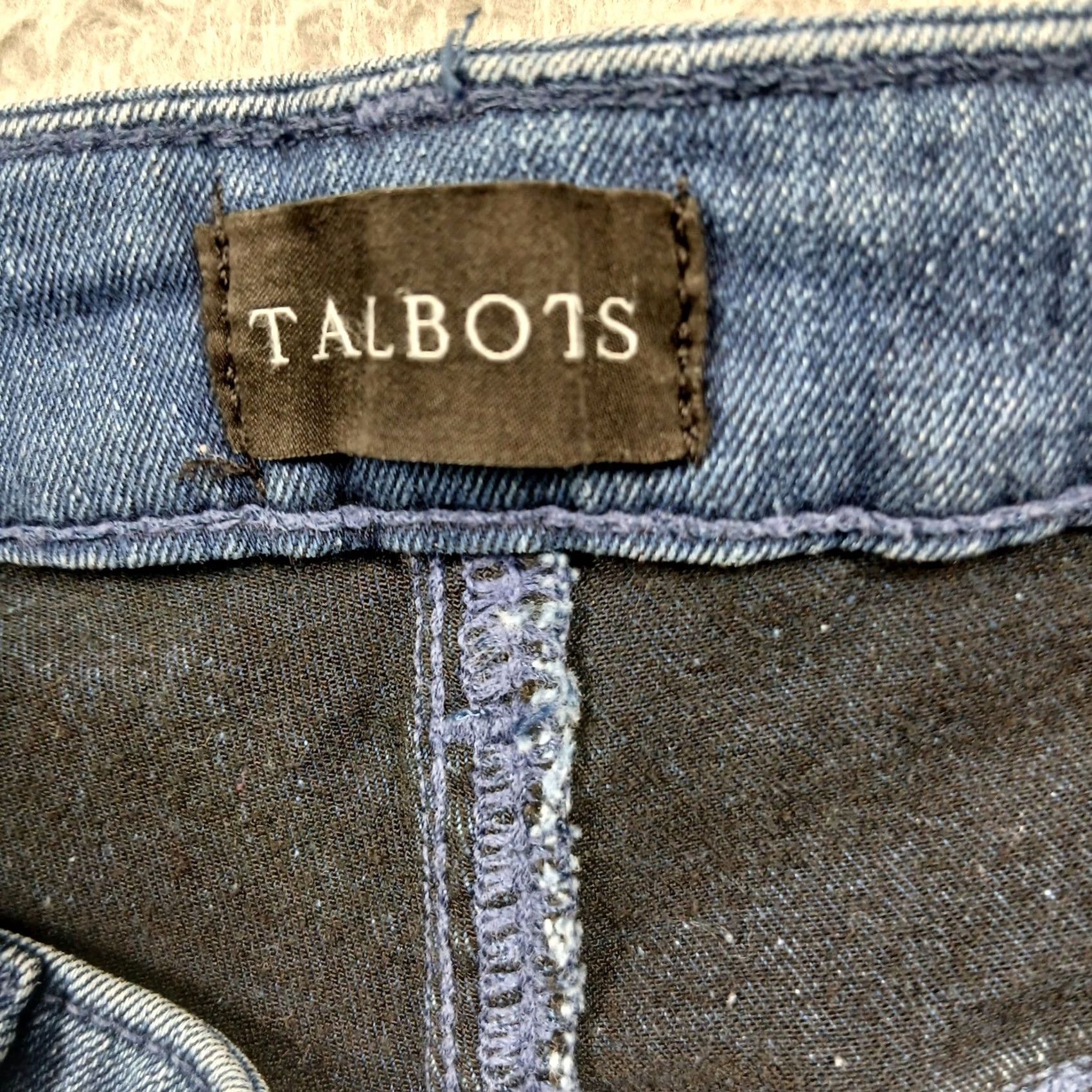 Talbots Talbots Sofia Wash Crop Denim Jegging Jeans 12P Petite Stretch Women EUC Size 34" / US 12 / IT 48 - 4 Thumbnail