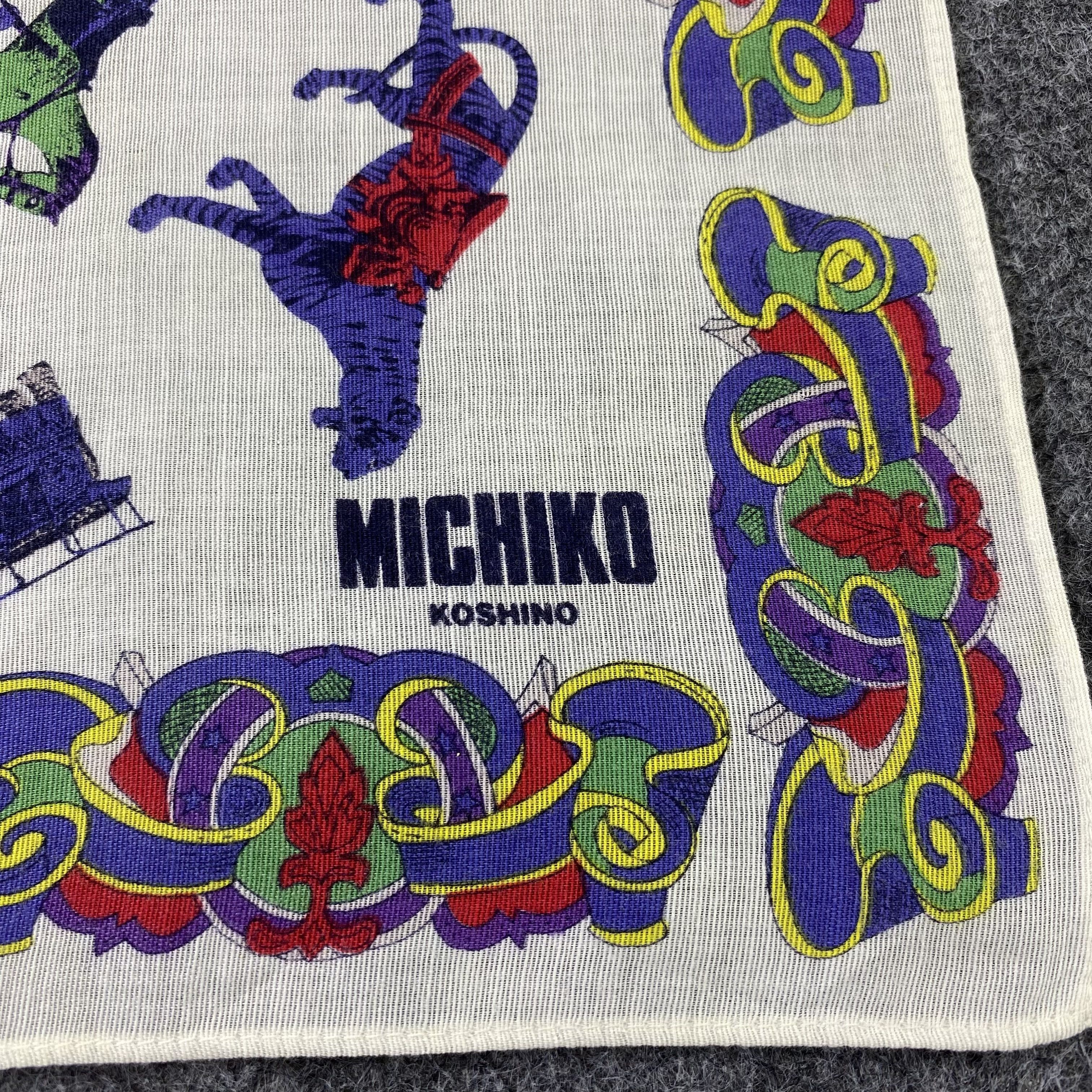 Michiko Koshino Michiko Koshino Handkerchief / Bandana / Neckerchief-B1304 Size ONE SIZE - 5 Thumbnail