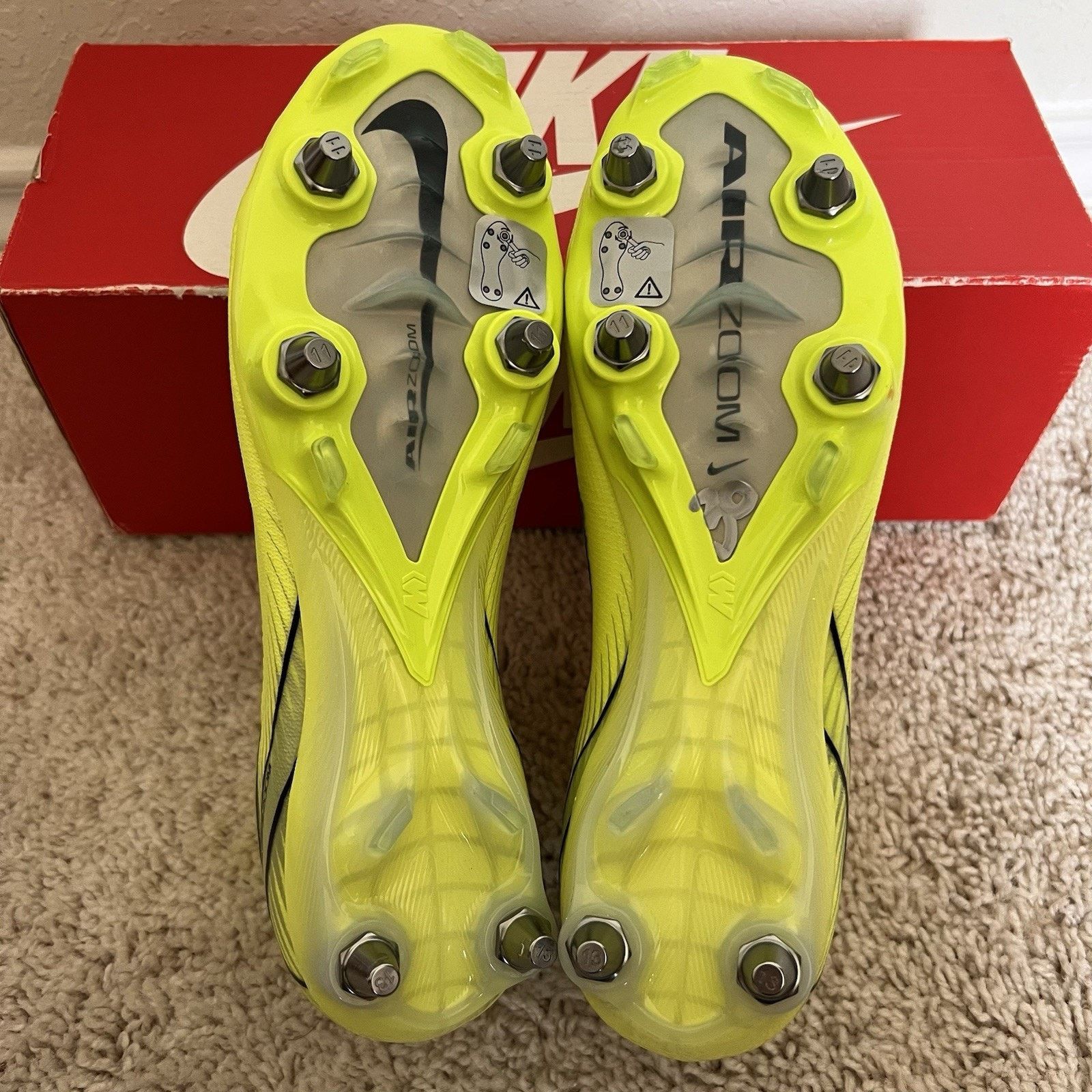 Nike Nike Zoom Mercurial Superfly 10 Elite 7.5 Soccer Cleats New Size US 7.5 / EU 40-41 - 8 Thumbnail