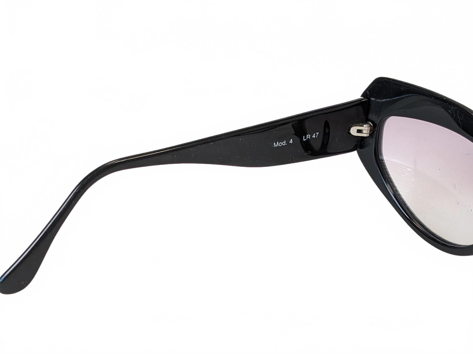 Other Robert La Roche France Mod. 4 Women Sunglasses Cat-Eye Black Size ONE SIZE - 8 Thumbnail