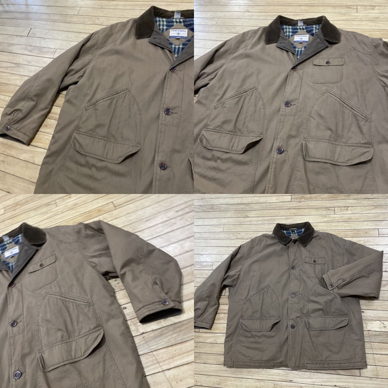 High Sierra VINTAGE High Sierra Jacket Men 2XL Brown Chore Field Barn Military Plaid Lined Coat Jacket/Coat Size US XXL / EU 58 / 5 - 10 Thumbnail