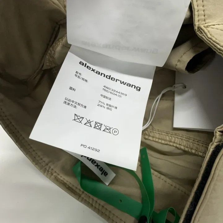Alexander Wang Alexander Wang Khaki Casual Loose Cargo Pants - Size 22" - 6 Thumbnail