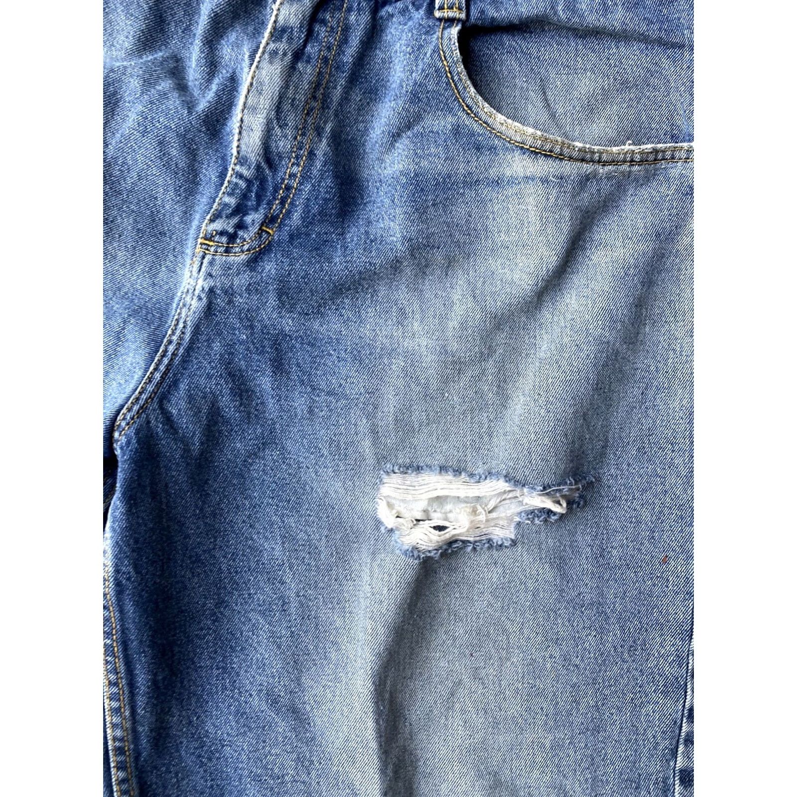 Southpole VINTAGE Southpole Jeans Shorts Mens Bermuda 36 Denim Baggy 90s Hip Hop Size US 36 / EU 52 - 5 Thumbnail