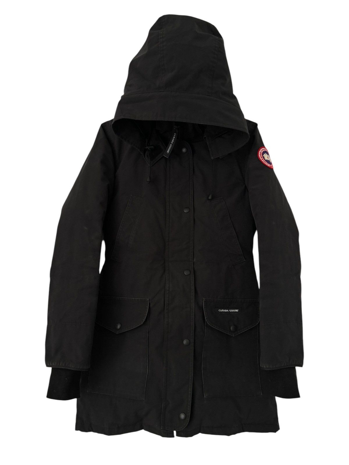 Canada Goose Canada Goose Women Trillium Parka Black Arctic-Tech Shell Size XS / US 0-2 / IT 36-38 - 1 Thumbnail
