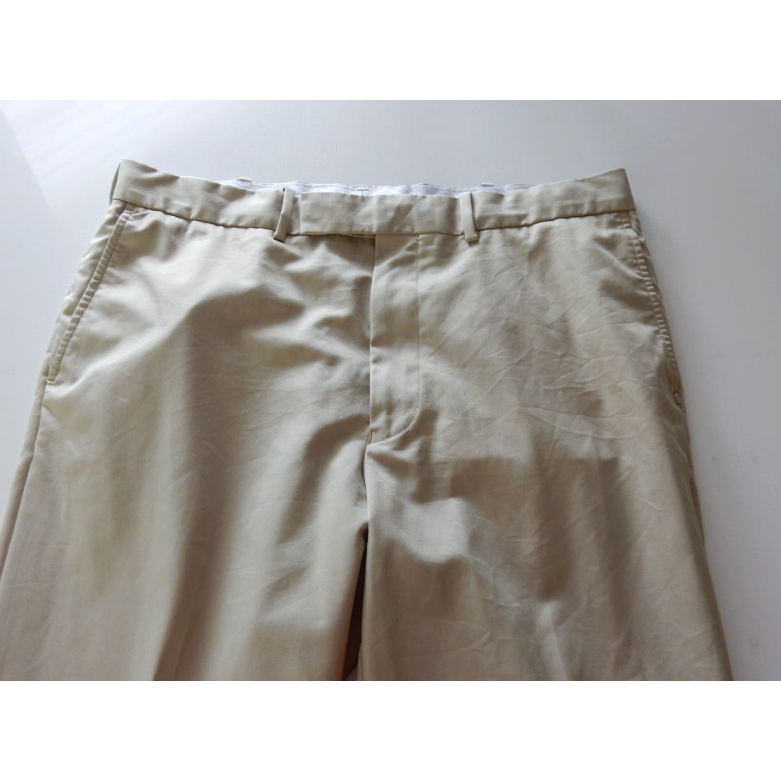 RLX Ralph Lauren RLX Pants Men Size 34x30 Beige Flat Front Khakis Golf Polyester Mens Size US 34 / EU 50 - 4 Thumbnail