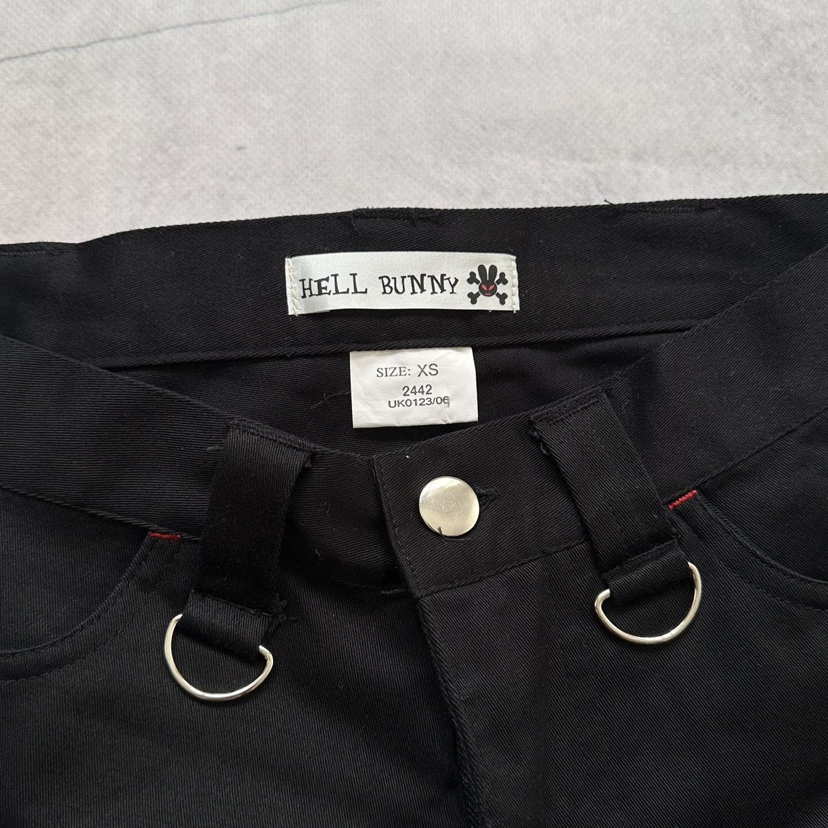 Hysteric Glamour × Undercover Gothic Hell Bunny Bondage Zip Eyelets Pants Jeans Mad Punk Size 27" / US 4 / IT 40 - 6 Thumbnail