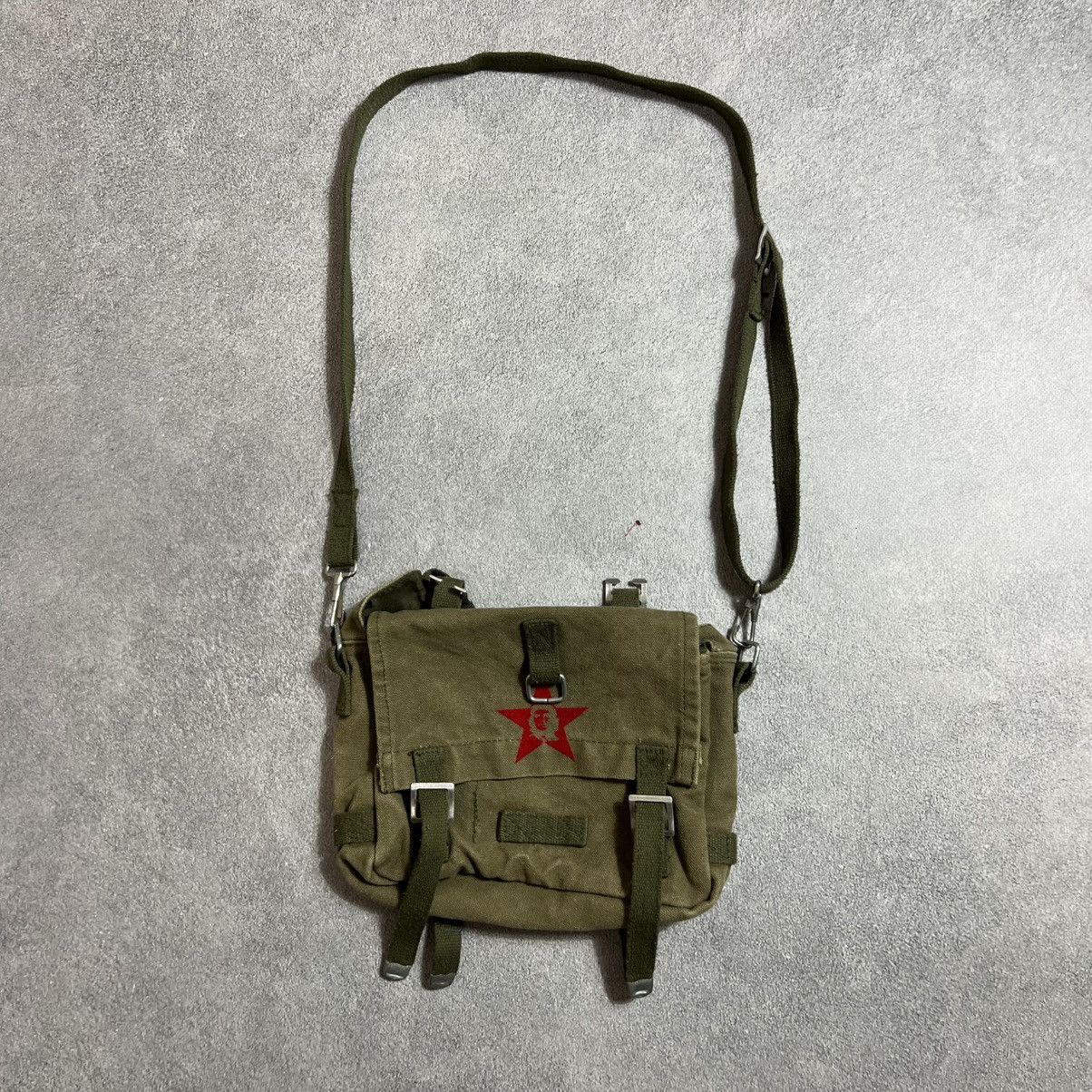 Other Vintage shoulder bag military style y2k patched distressed Size ONE SIZE - 5 Thumbnail