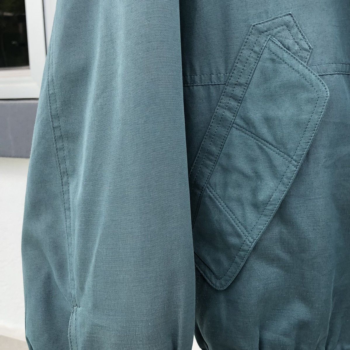 Burberry Vintage Burberrys Lined Embroidery Logo Bomber Jacket Size US M / EU 48-50 / 2 - 5 Thumbnail