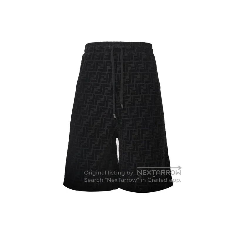 Other Fendi Cotton Double F Monogram Short Pants Size US 32 / EU 48 - 1 Thumbnail