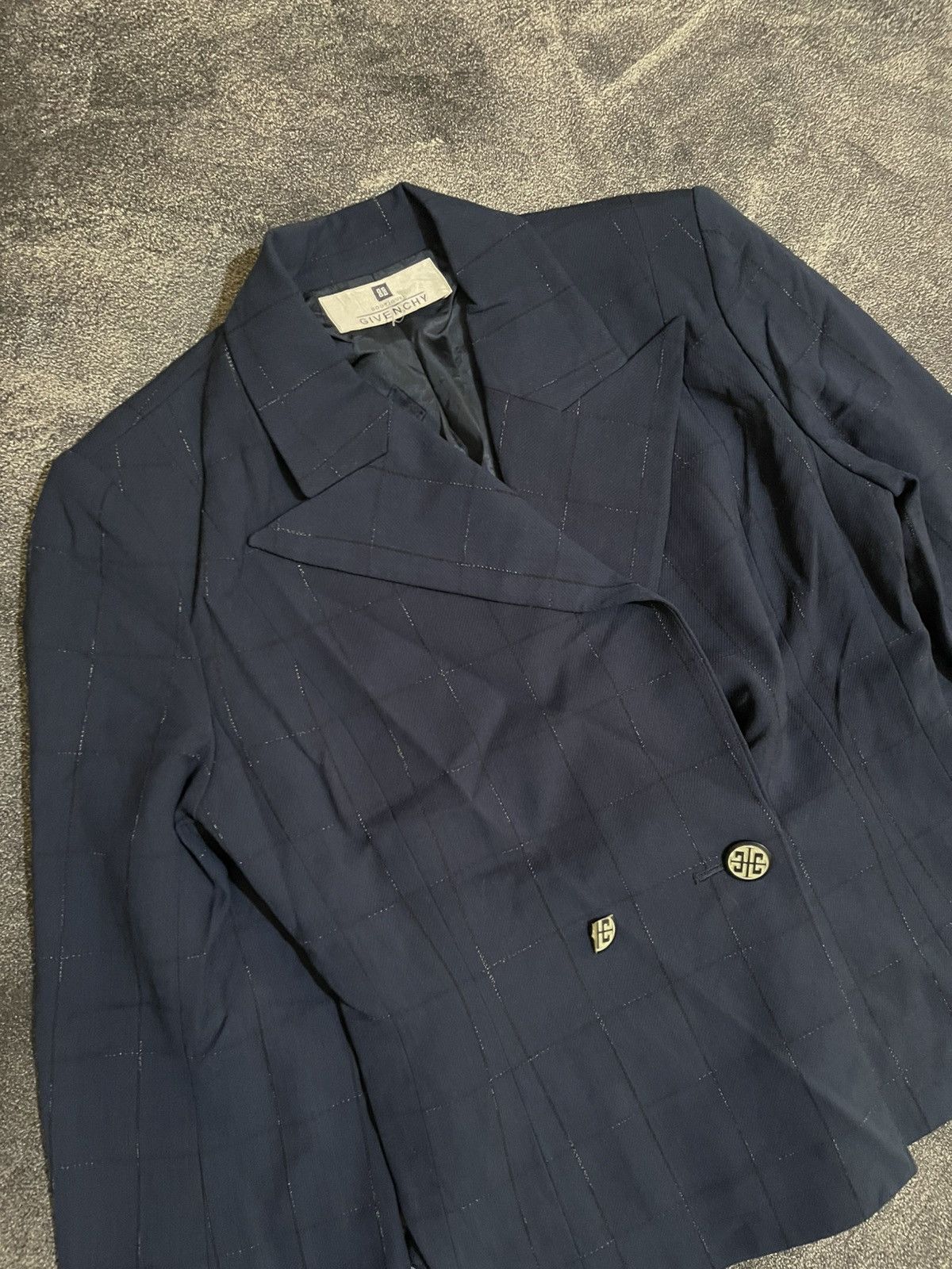 Givenchy × Vintage Vintage Givenchy Boutique Blazers Size XS / US 0-2 / IT 36-38 - 4 Thumbnail