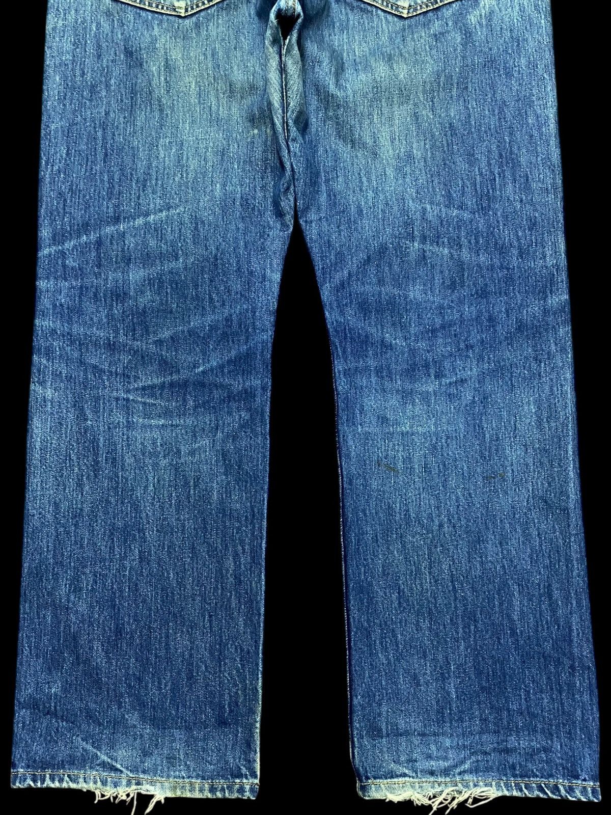 Levi's Vintage Levis 501 Y2K Mud Wash Distressed Jeans Size US 38 / EU 54 - 6 Thumbnail