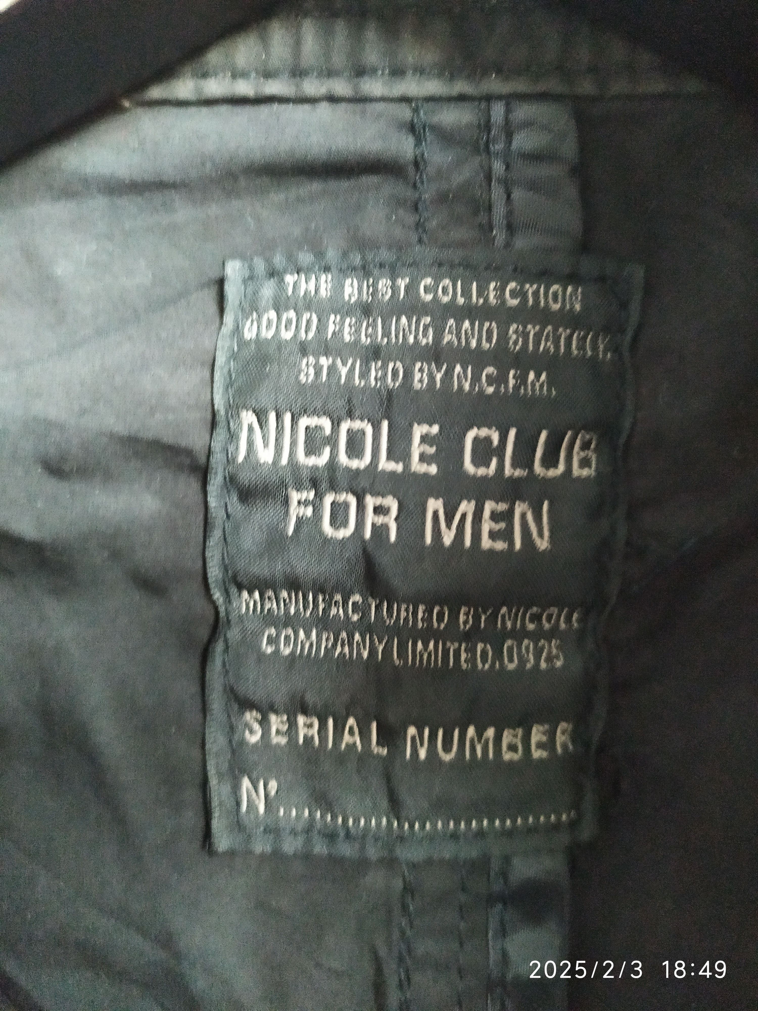 If Six Was Nine × Japanese Brand × Le Grande Bleu (L.G.B.) Nicole Club for Men Jacket Size US S / EU 44-46 / 1 - 8 Thumbnail
