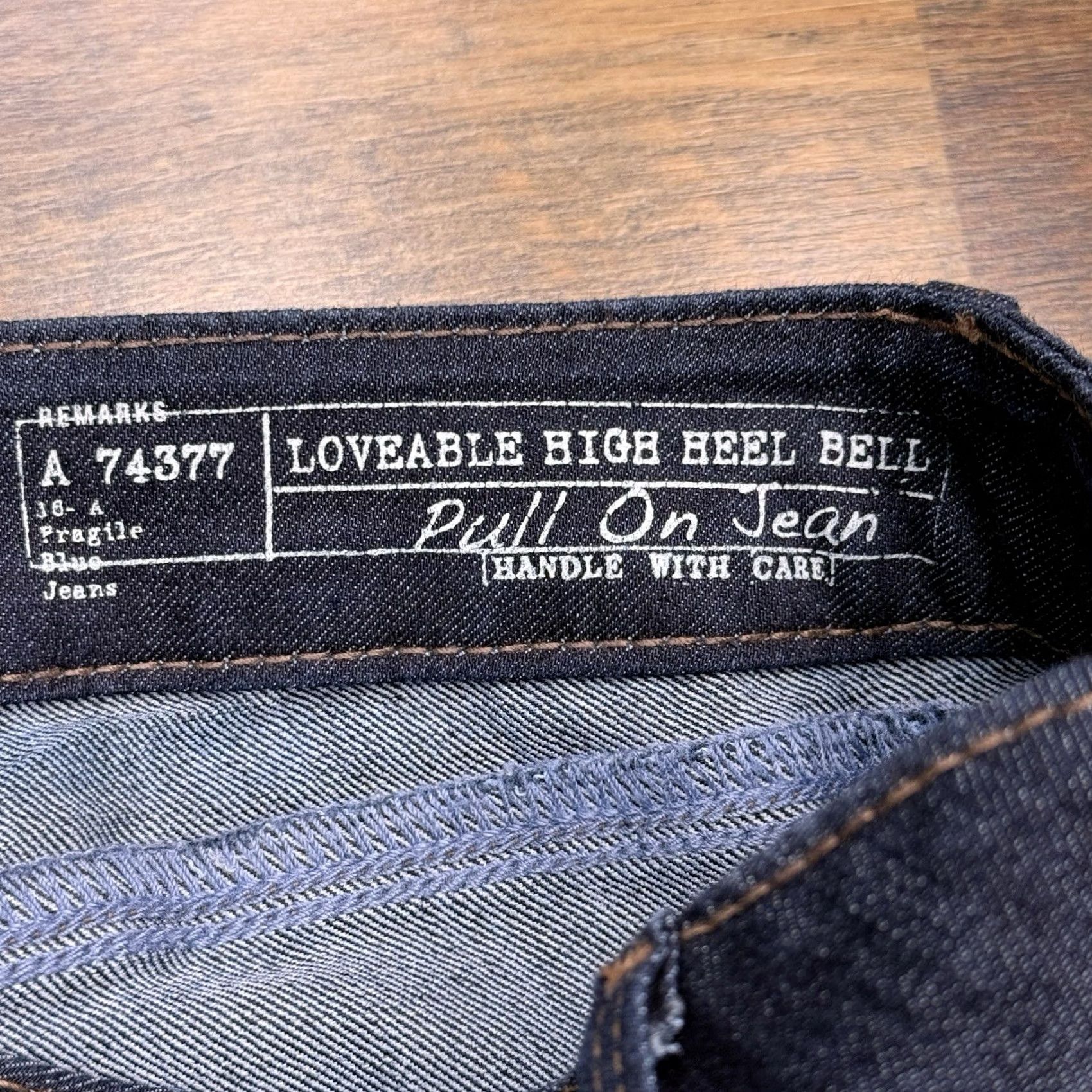 Vintage Fragile Blue Jeans Shirt? Size 24" / US 00 / IT 34 - 7 Thumbnail