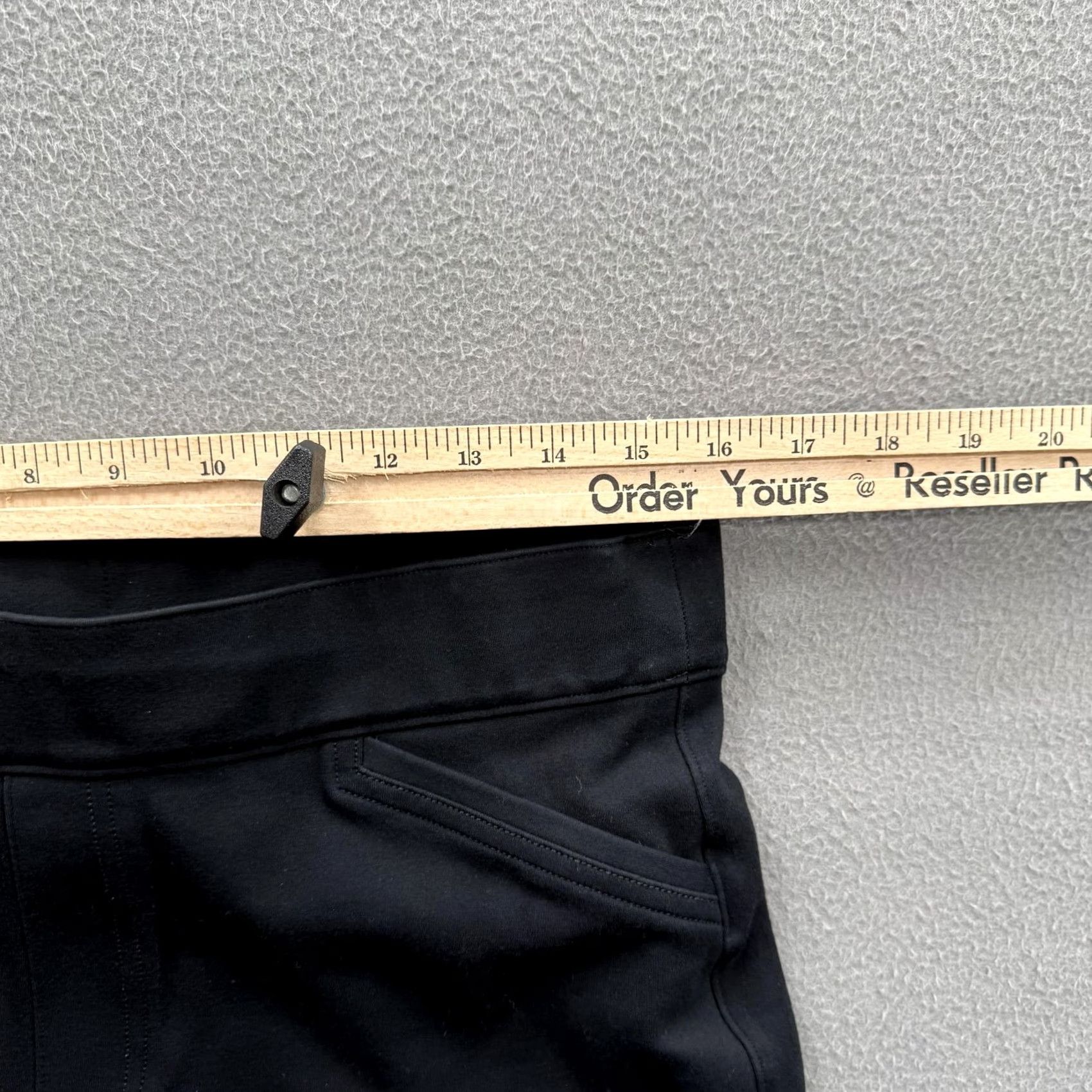 Spanx Spanx Pants Womens XL Tall Black Ponte Ankle Slim Pull On Stretch Workwear Size 40" / US 18 - 4 Thumbnail