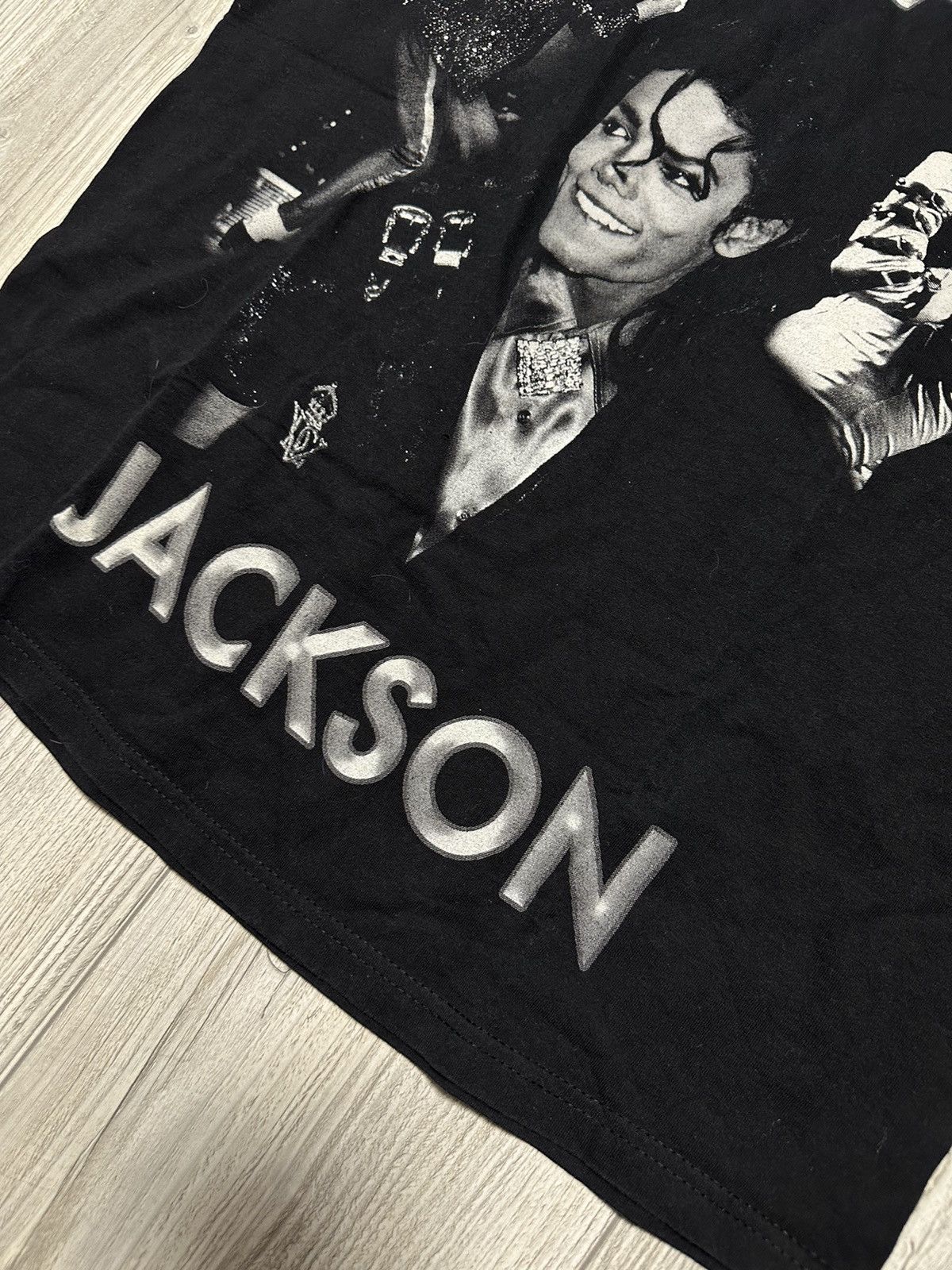 Band Tees Vintage 90s Michael Jackson Double Sided Pop Music Band Tee Size US M / EU 48-50 / 2 - 3 Thumbnail
