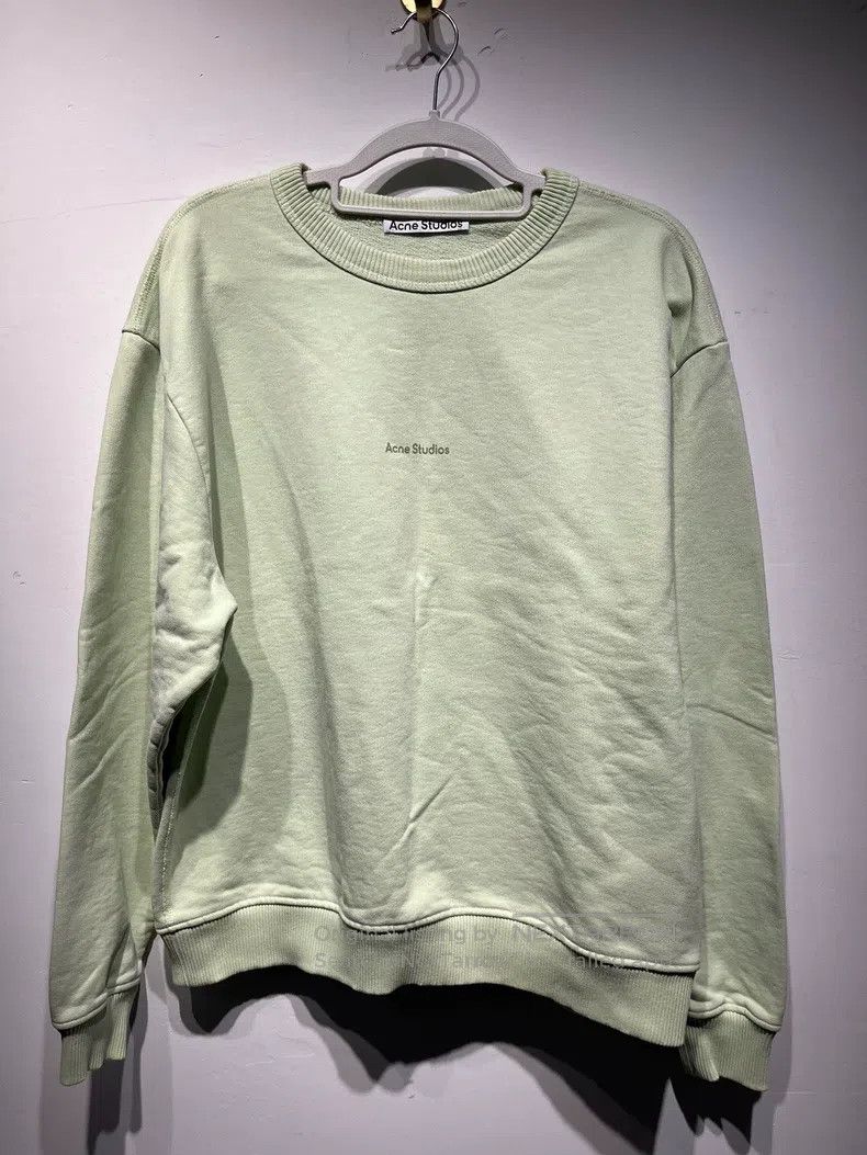 Acne Studios Acne Studios Loose Fit Round Neck Pure Cotton Pullover Swe Size XXS / US 00 / IT 34 - 1 Thumbnail