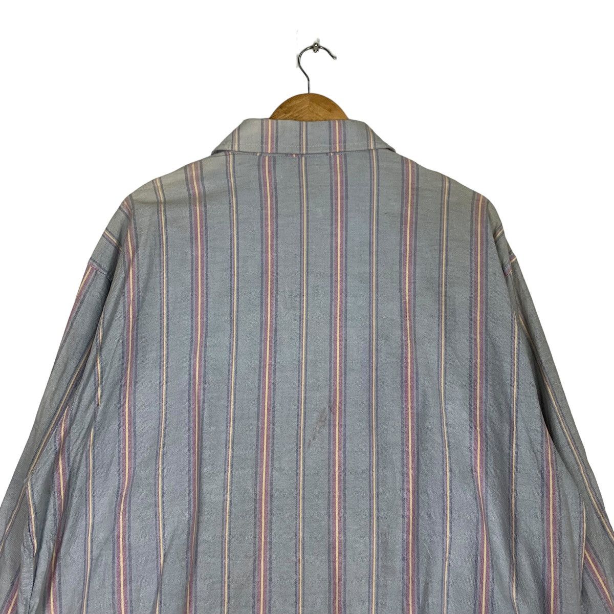 Japanese Brand COUNTDOWN Striped Casual Outfits Light Jacket #1062-C48 Size US L / EU 52-54 / 3 - 8 Thumbnail