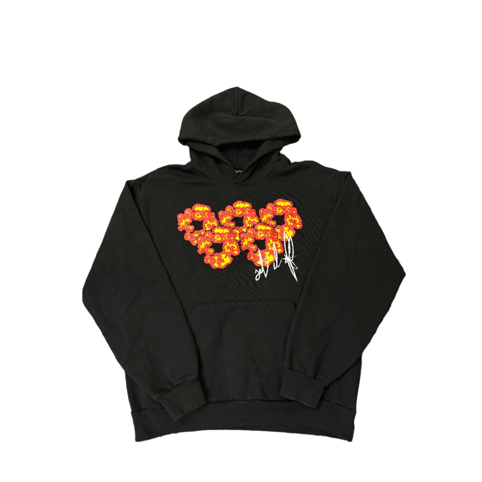 Denim Tears x Migos Offset★フラワーフーディー 送関込 Denim Tears x Migos Offset コラボ パーカー 〇関送無料〇