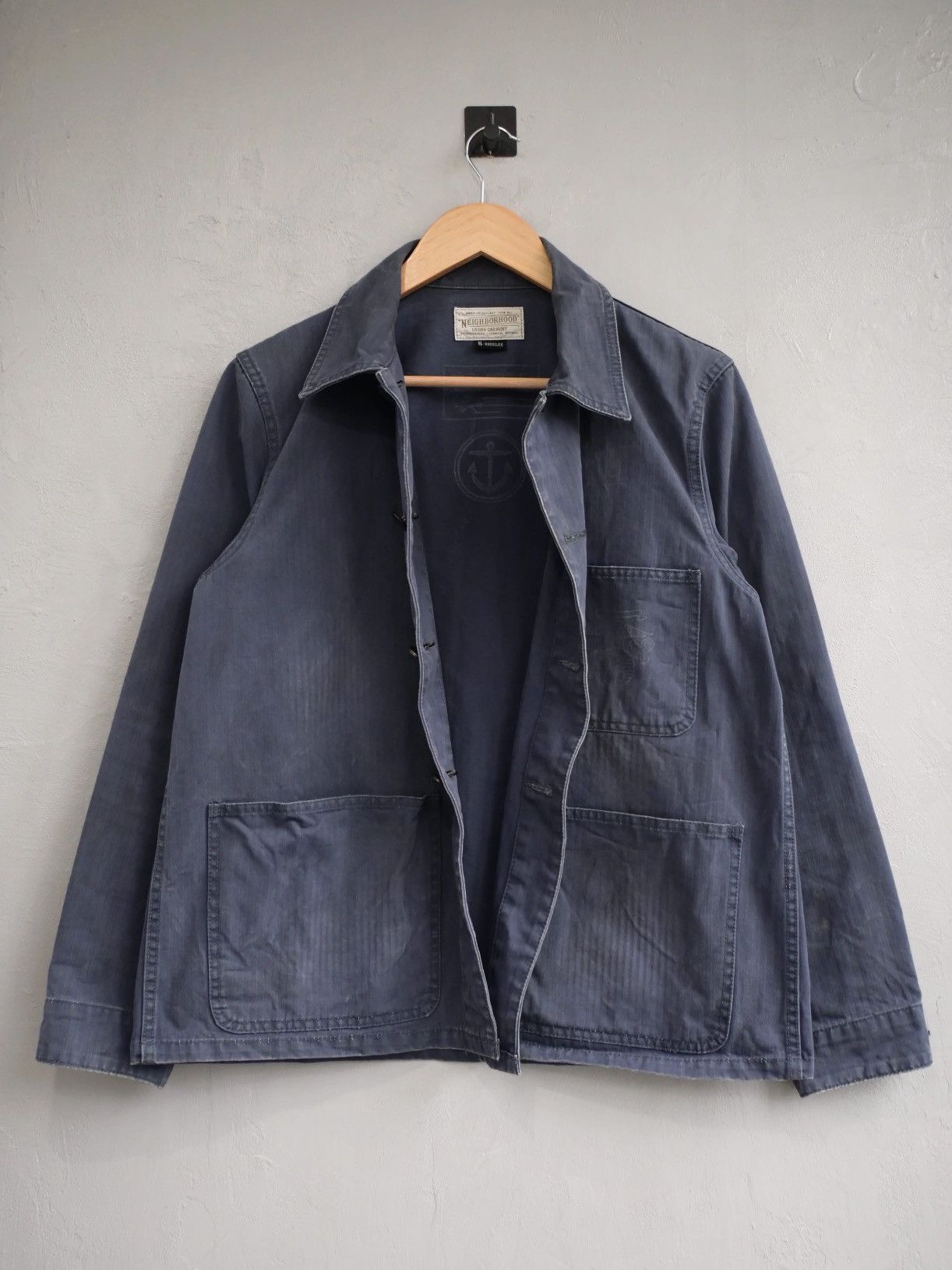 Neighborhood NEIGHBORHOOD Fade Chore Jacket Size US S / EU 44-46 / 1 - 2 Thumbnail