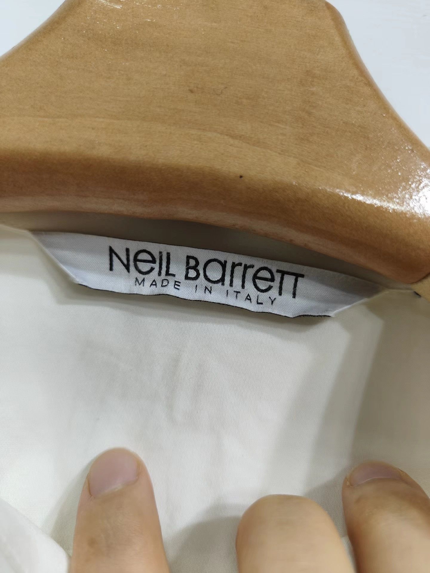 Neil Barrett Neil Barrett Men's Shirt K29 Size US XXS / EU 40 - 6 Thumbnail