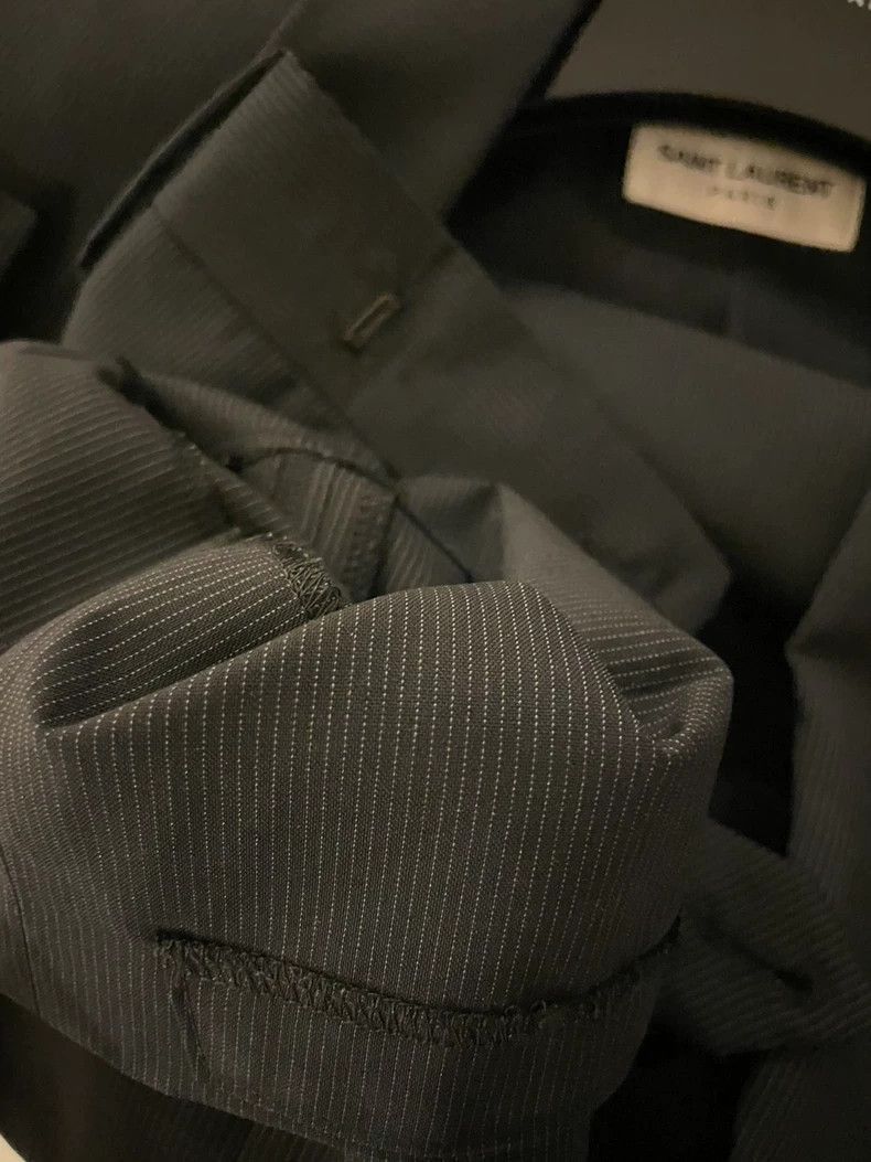 Saint Laurent Paris Saint Laurent Paris 16ss fine stripe jacket-2506 Size US S / EU 44-46 / 1 - 4 Thumbnail