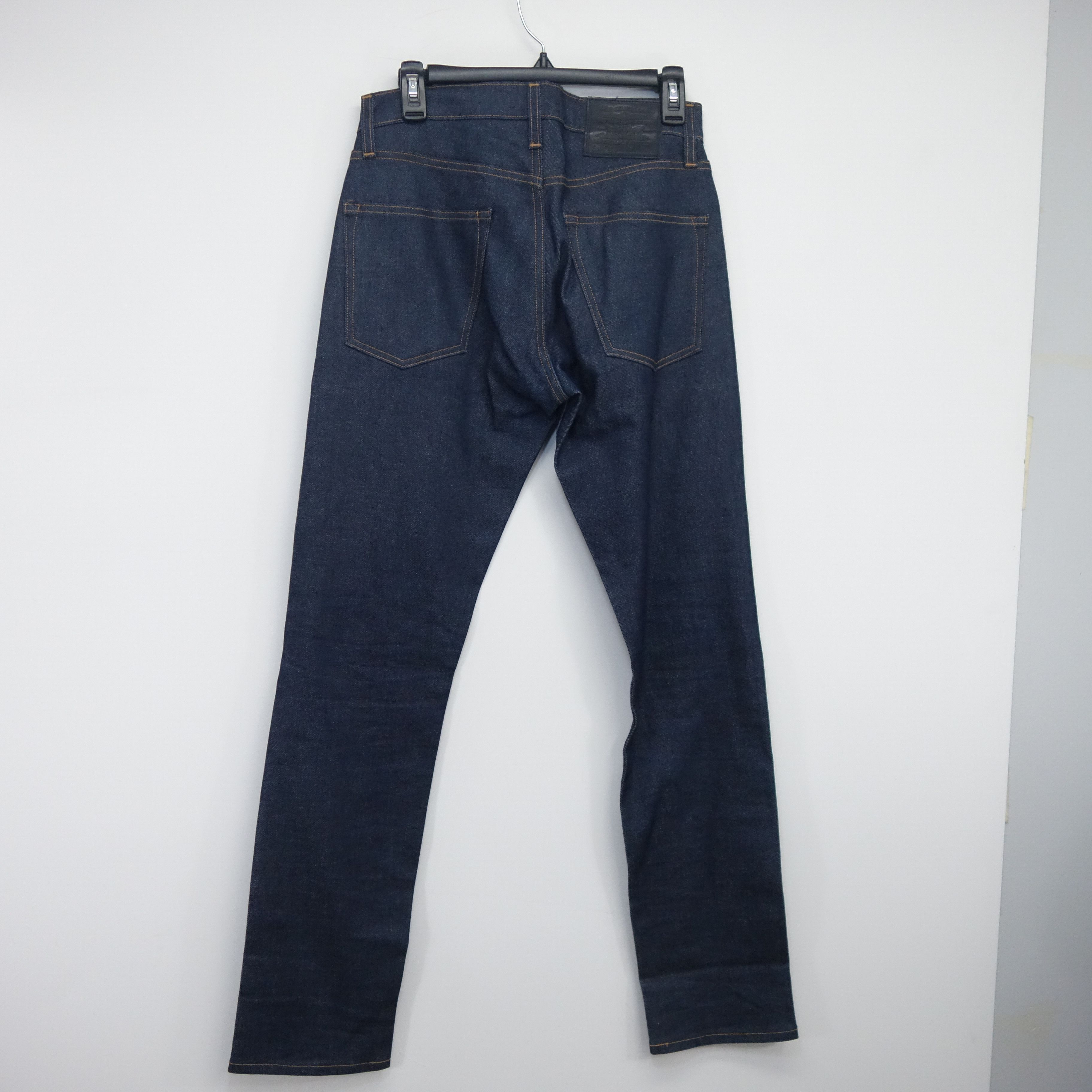 image of Levis x Levis Made Crafted 511 Slim Fit Taper Leg Japan Selvedge Denim Jeans 30 X 32 in Dark Blue