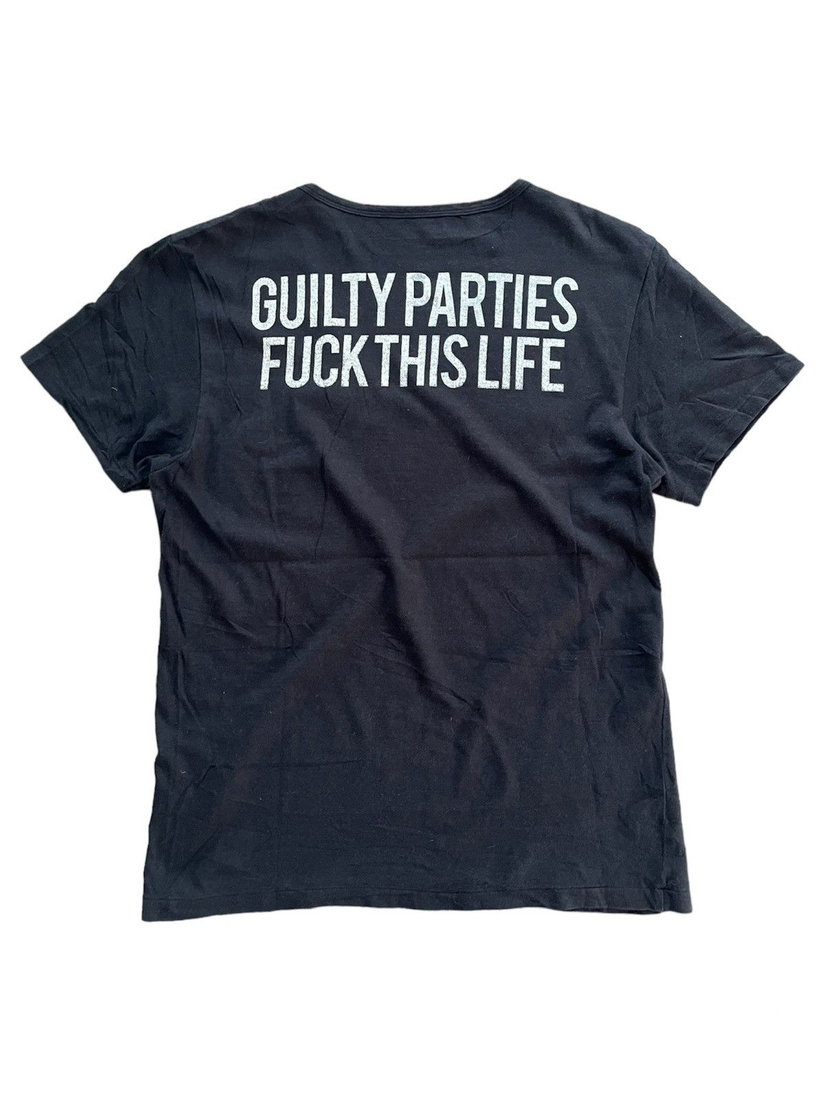 Wacko Maria WACKO MARIA Guilty Parties Fuck This Life Japanese Vneck |  Grailed