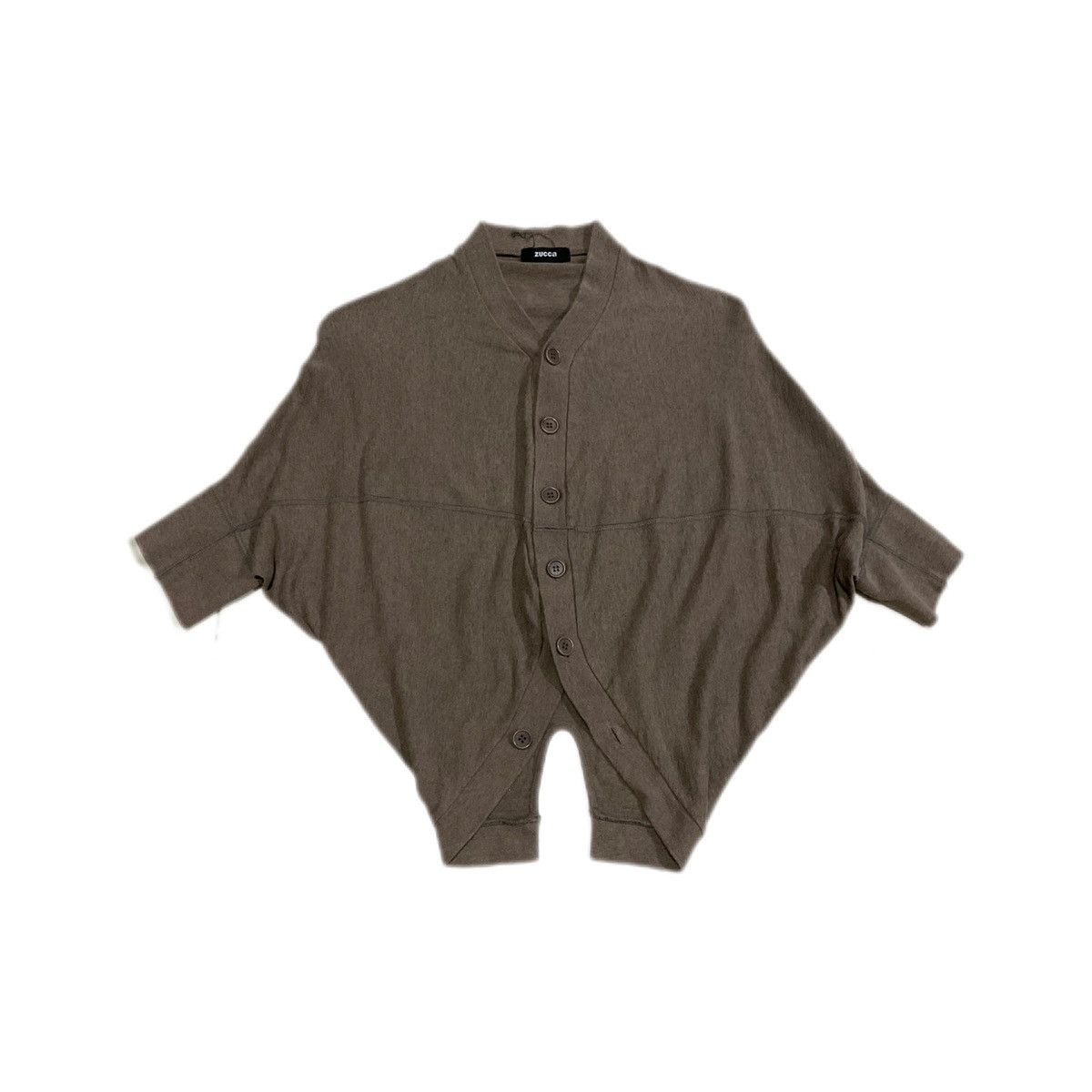 Issey Miyake 🔥Vintage Issey Miyake Zucca Batwing Wide Cardigan Size US M / EU 48-50 / 2 - 1 Thumbnail