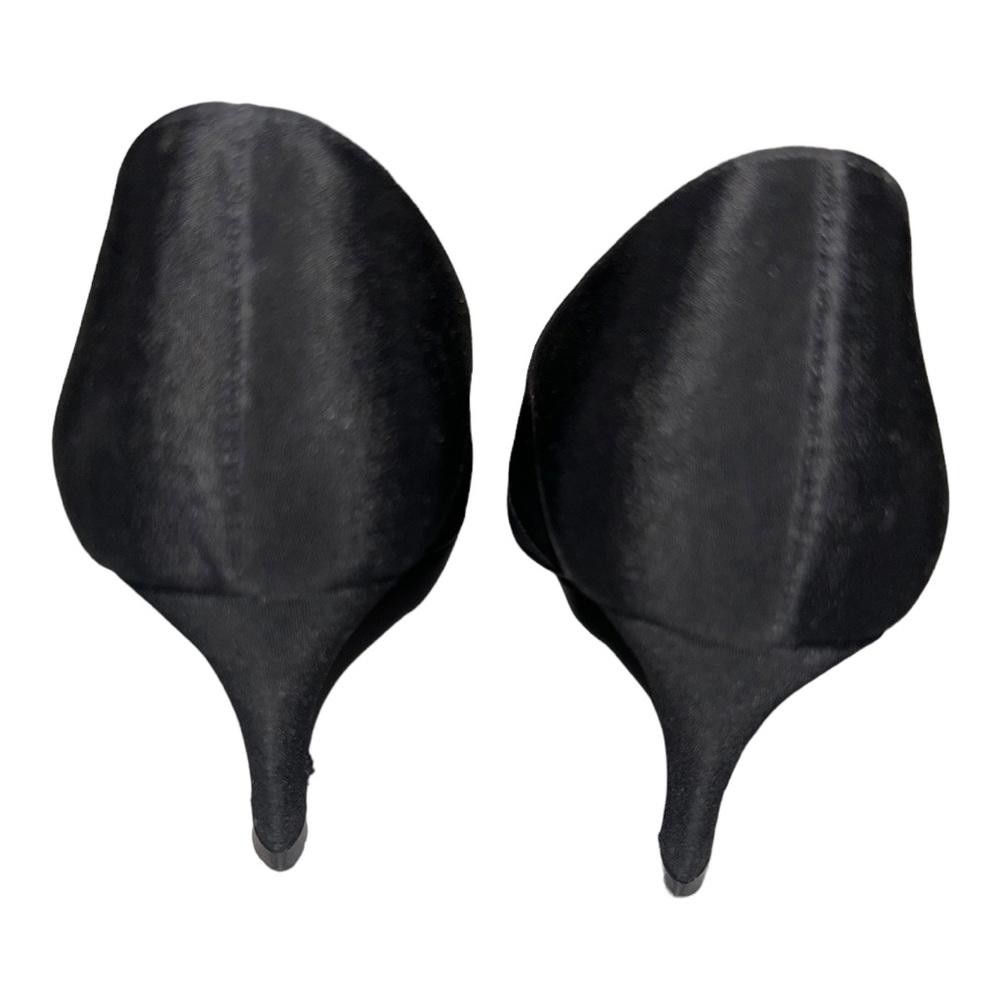 Designer Life Stride l Rhinestones Black Pointed Heels 6.5 Size US 6.5 / IT 36.5 - 6 Thumbnail