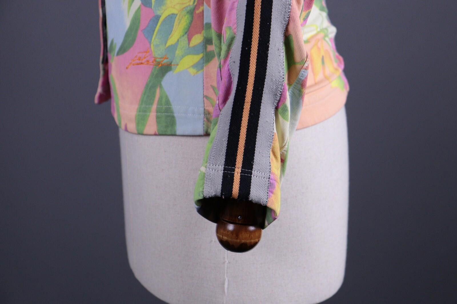 JET SET Jet Set Multicolor Allover Floral Fleece Jacket Size M Size M / US 6-8 / IT 42-44 - 6 Thumbnail