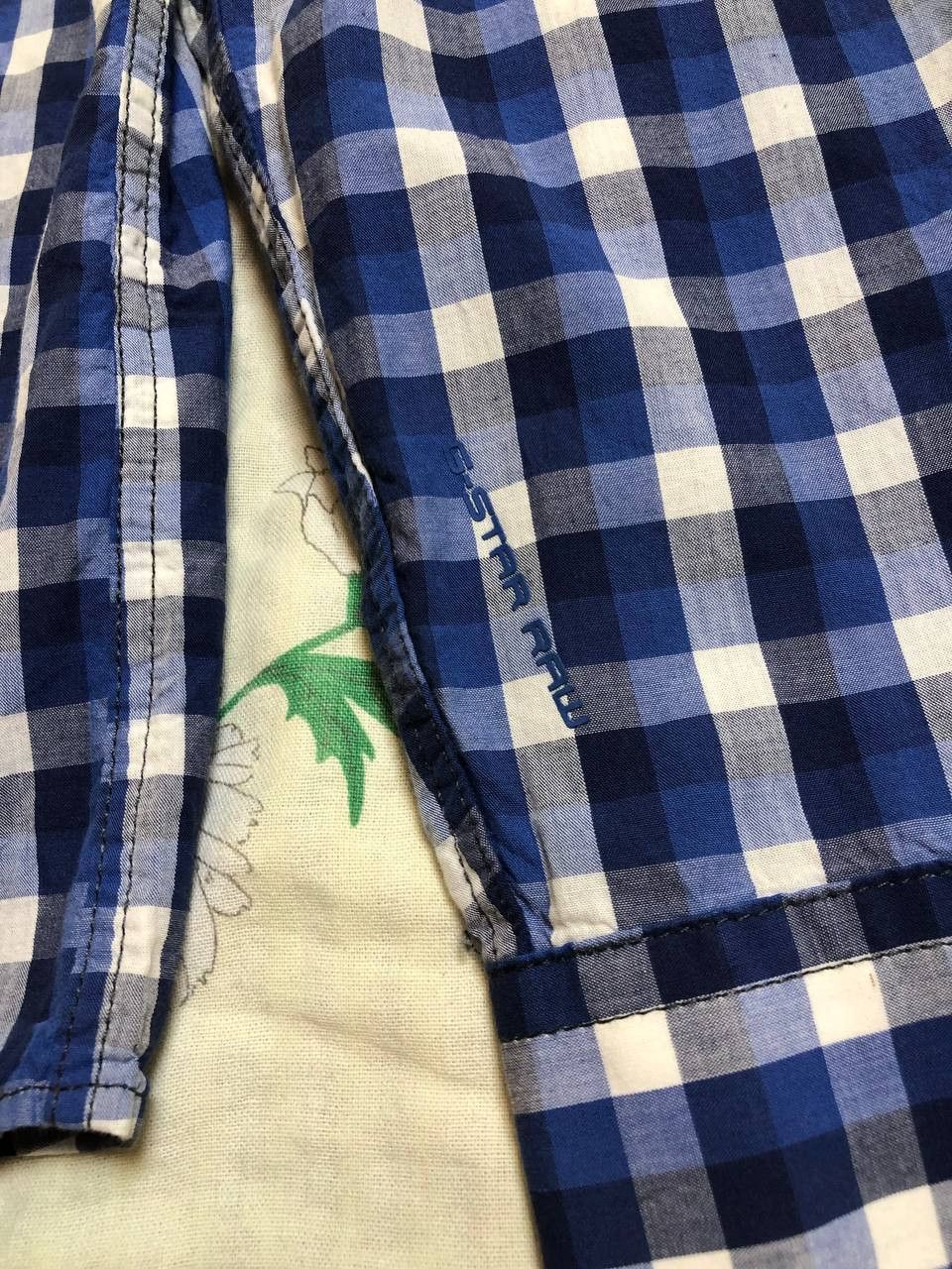 G-Star Vintage G-Star Checkered Button Up Shirt Size US L / EU 52-54 / 3 - 5 Thumbnail