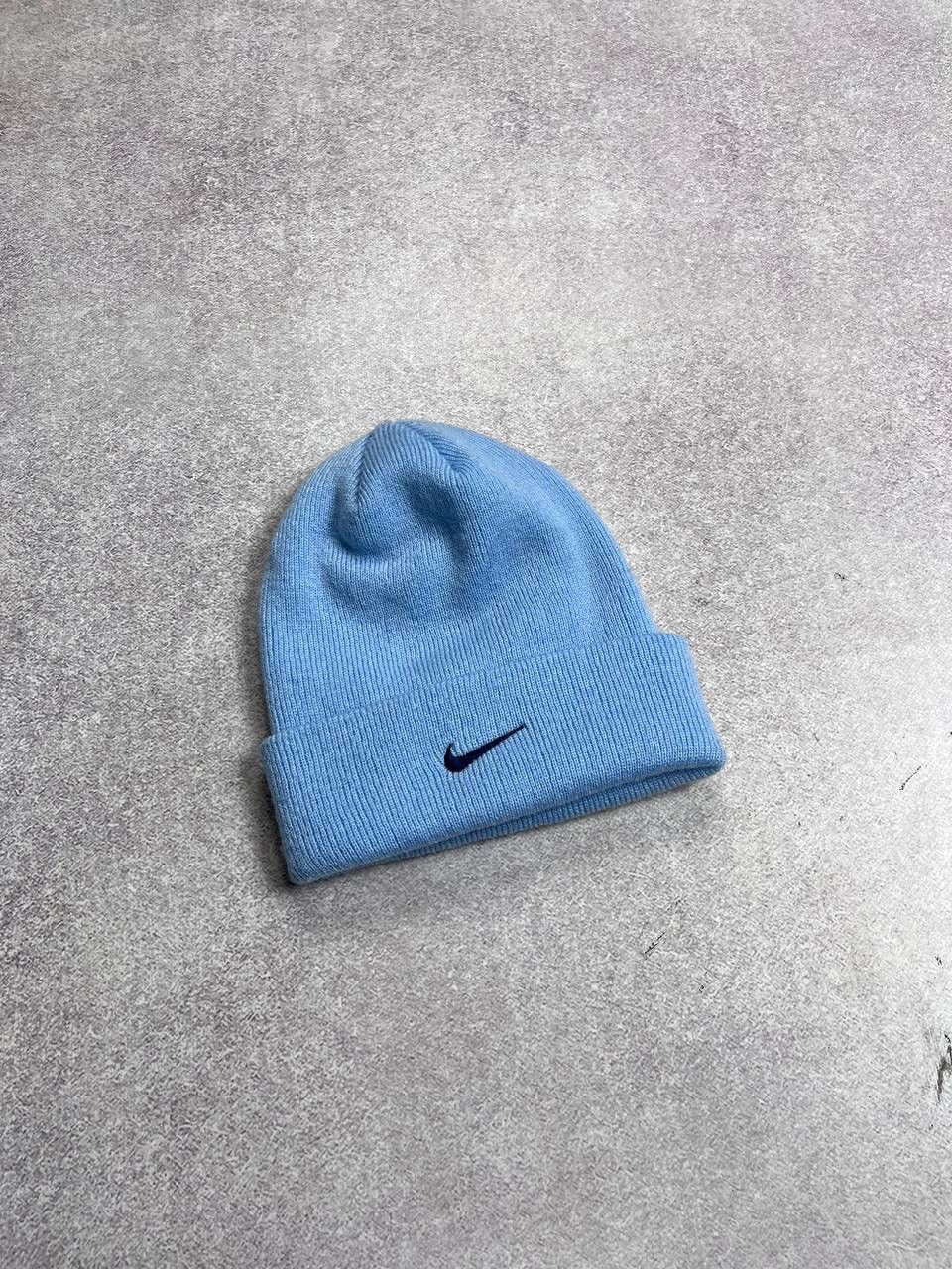 Nike Vintage Nike Swoosh Beanie Hat Y2K Rare Os Size ONE SIZE - 3 Thumbnail
