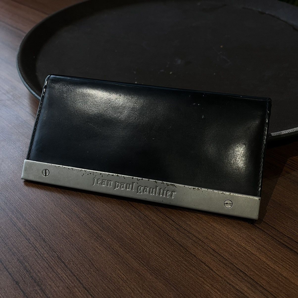 Jean Paul Gaultier Jean Paul Gaultier Metal Plate Long Wallet
