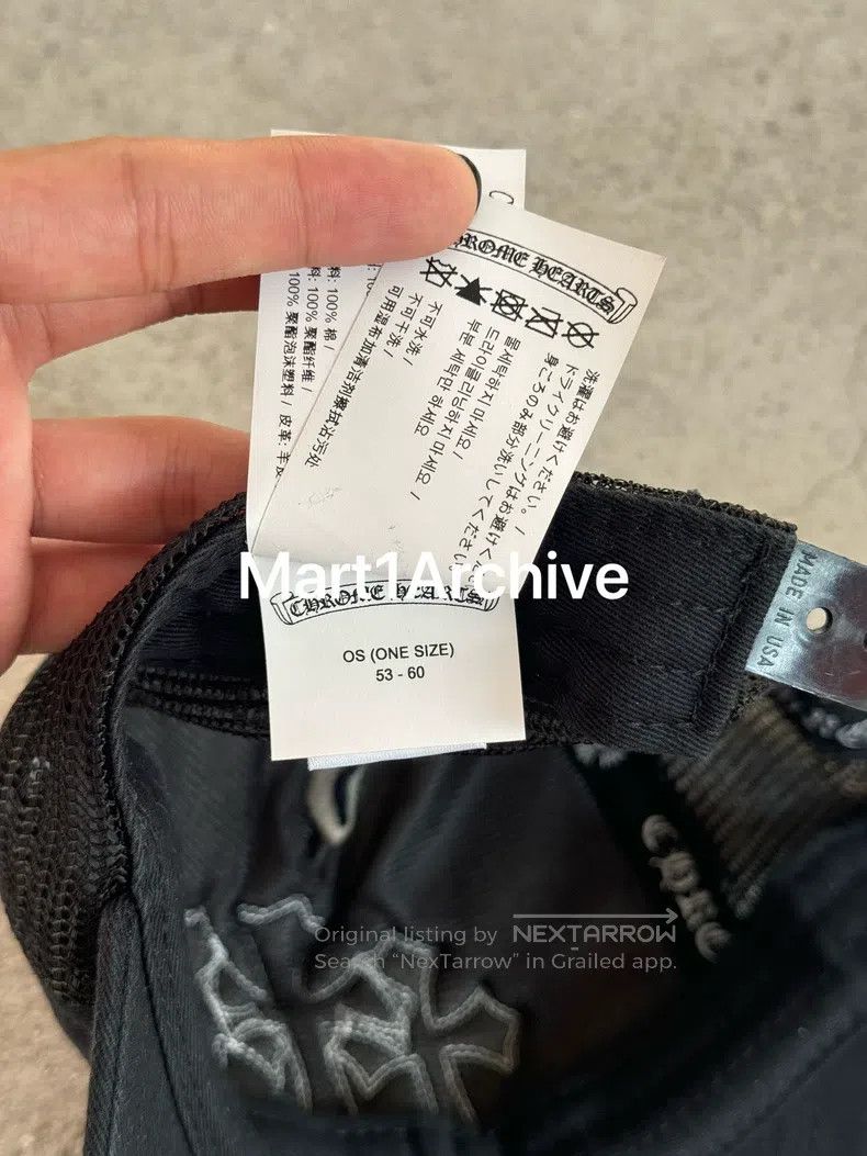Chrome Hearts CHROME HEARTS Thirty Character Embossed Leather Trucker Ha Size ONE SIZE - 6 Thumbnail