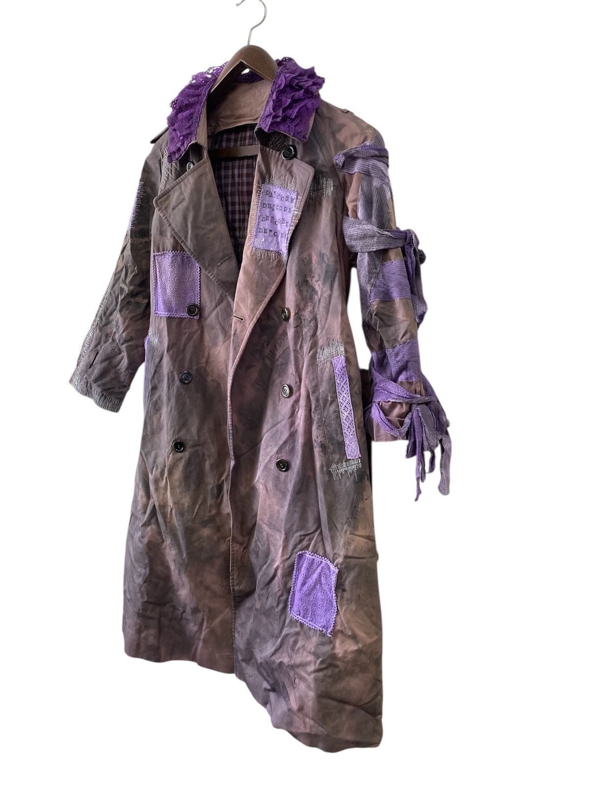 If Six Was Nine Vintage De Code Mad Punk Gothic Jacket Size US S / EU 44-46 / 1 - 4 Thumbnail