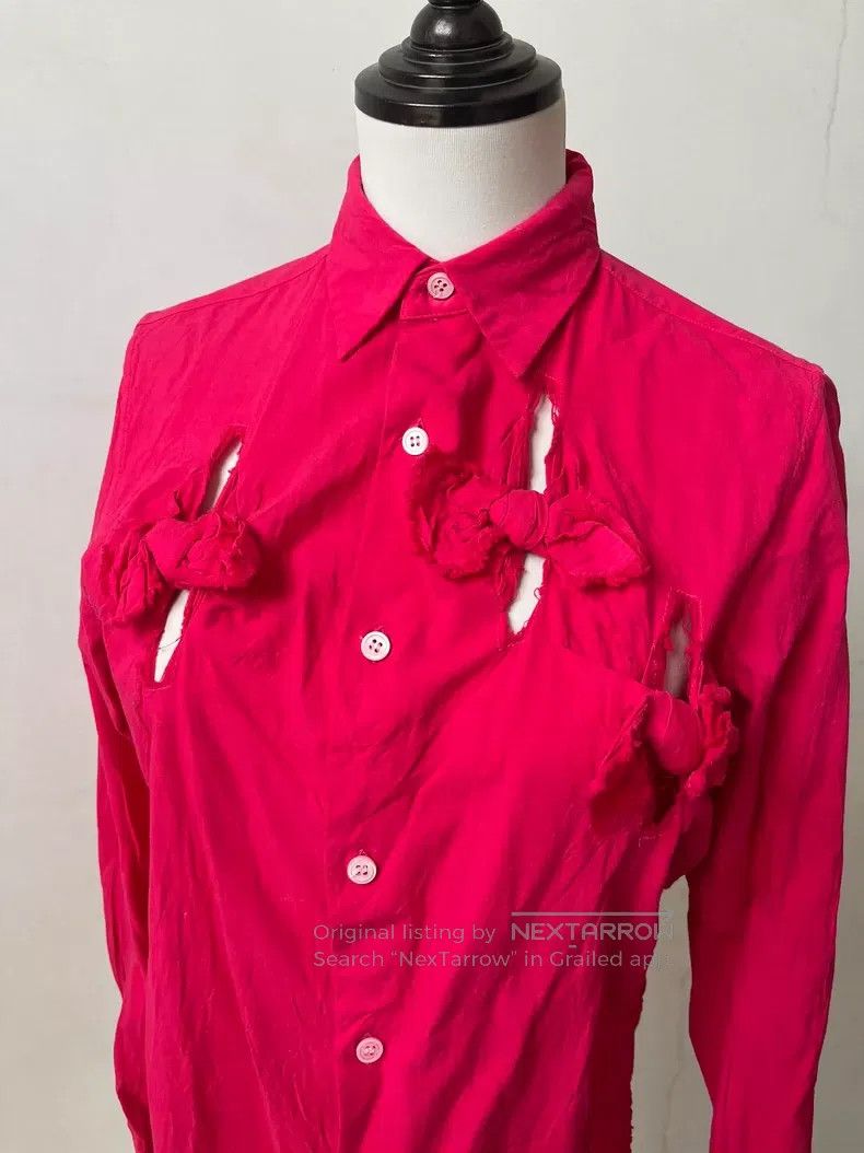 Comme des Garcons Comme Des Garcons Knotted lace-up shirt Size M / US 6-8 / IT 42-44 - 3 Thumbnail