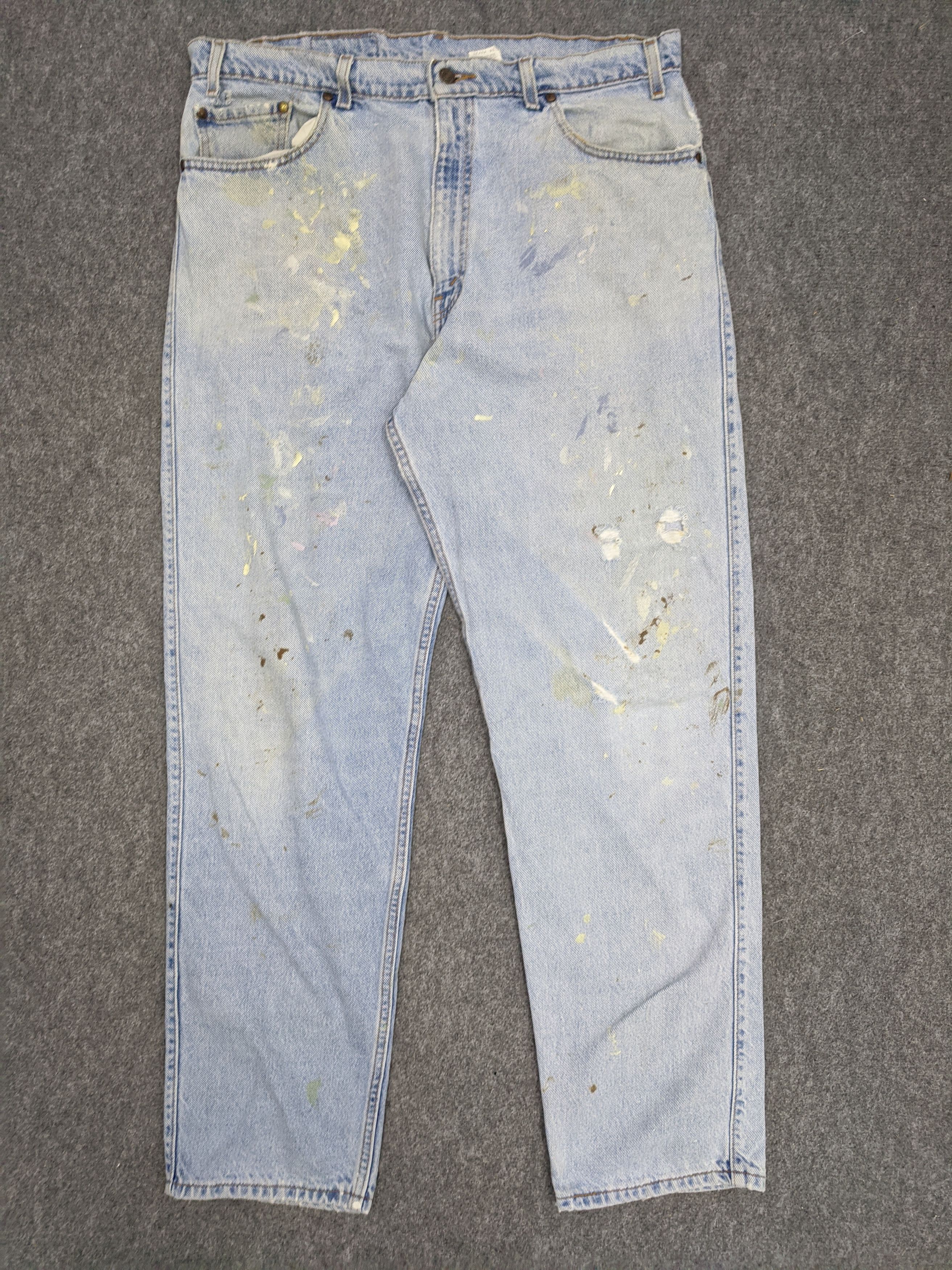 Vintage 90s Levis 540 Splatter Painter Jeans DP0845