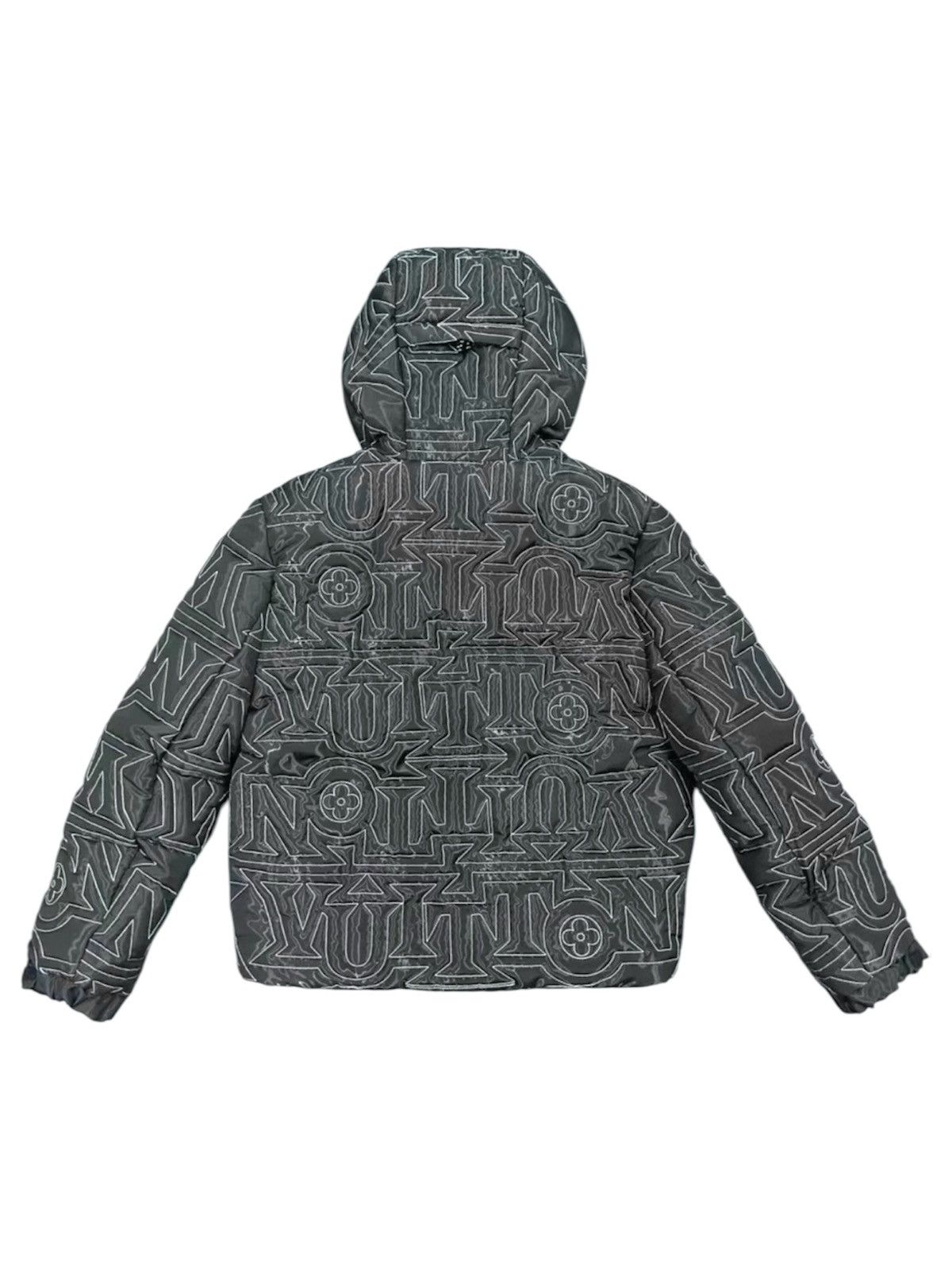 Louis Vuitton Louis Vuitton 54 Allover Puffer Snow Down Jacket Black Size US L / EU 52-54 / 3 - 2 Thumbnail