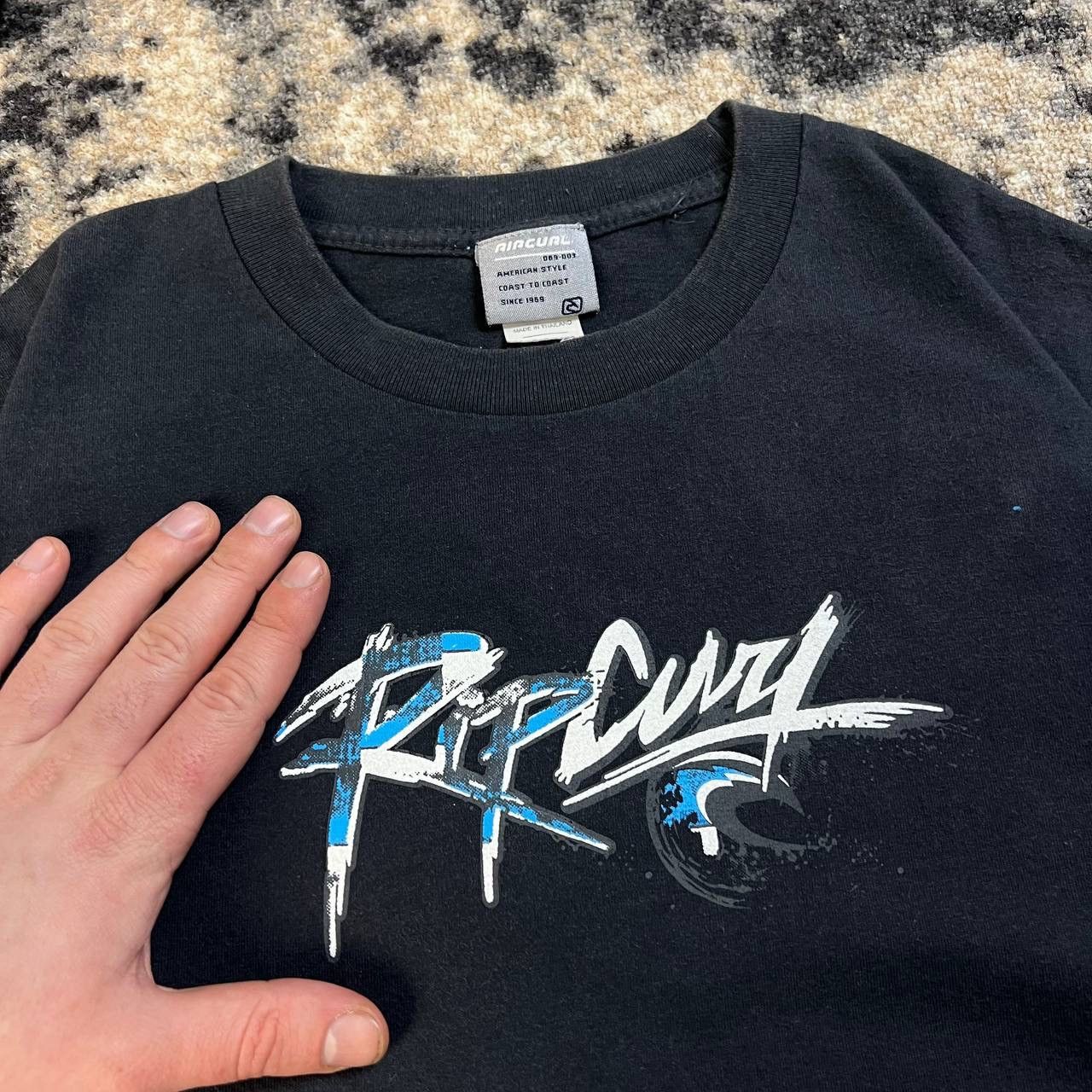 Rip Curl Rip Curl Vintage Y2K Big Logo Surf Style T-Shirt 1TS97 Size US L / EU 52-54 / 3 - 6 Thumbnail