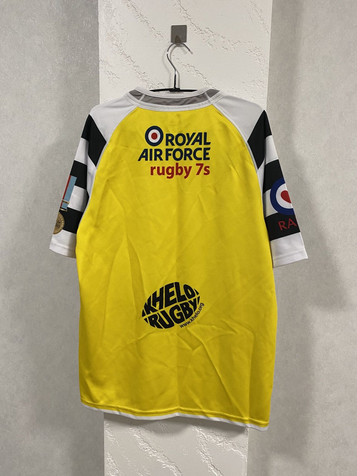 Canterbury of New Zealand Canterbury Raf Royal Air Force Spitfires Rugby 2014 Jersey Size US L / EU 52-54 / 3 - 10 Thumbnail