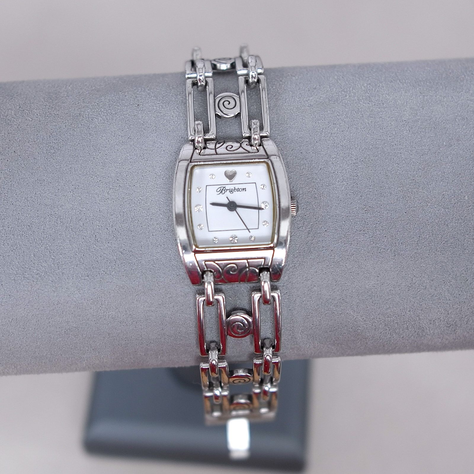 Brighton Brighton Malibu Watch Square Links Swirl Design Silver Size ONE SIZE - 8 Thumbnail