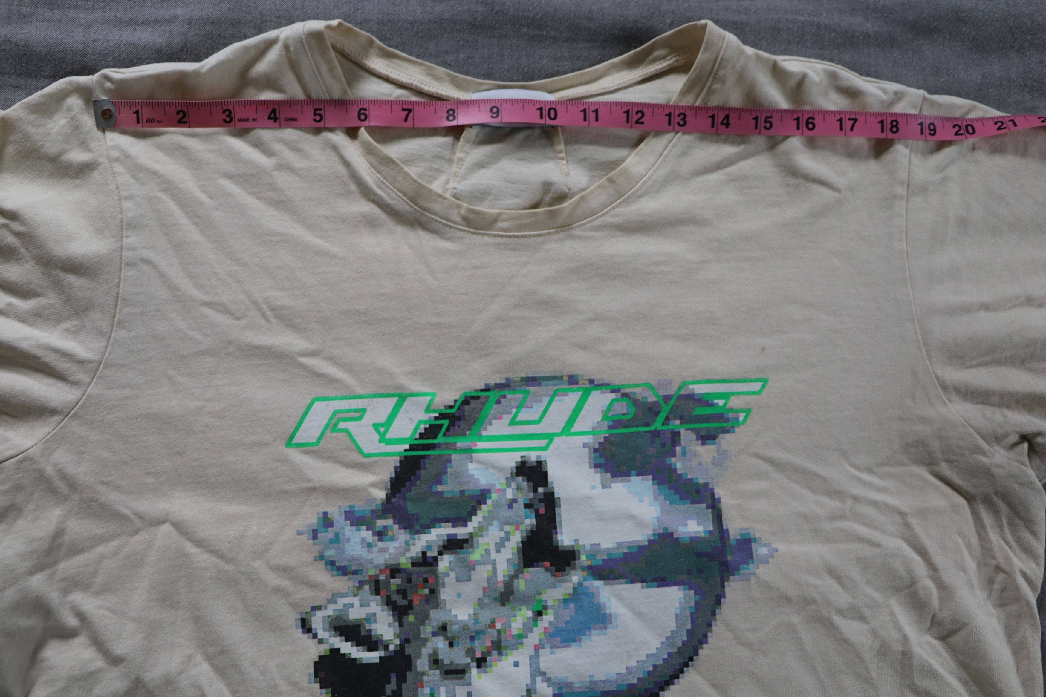 Rhude Classic Rhude digital wold howl T-shirt Size US L / EU 52-54 / 3 - 7 Thumbnail